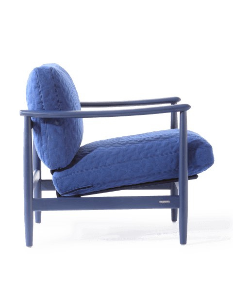 Fotel TODD niebieski Pols Potten Eye on Design