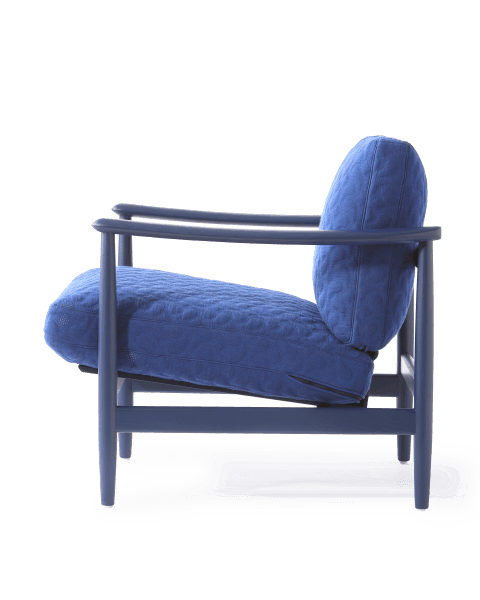 Fotel TODD niebieski Pols Potten Eye on Design