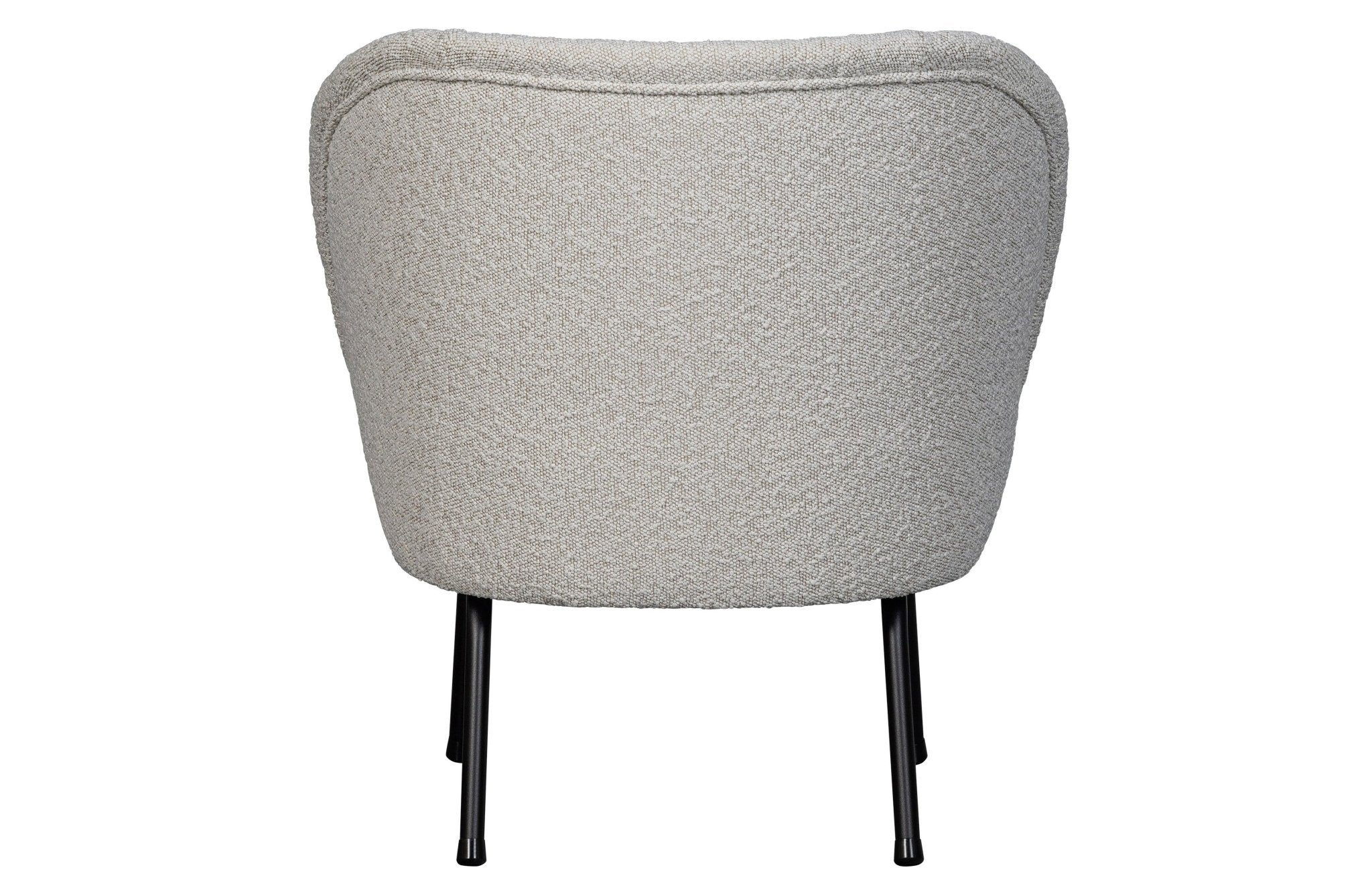 Fotel VOGUE boucle biały Be Pure Eye on Design