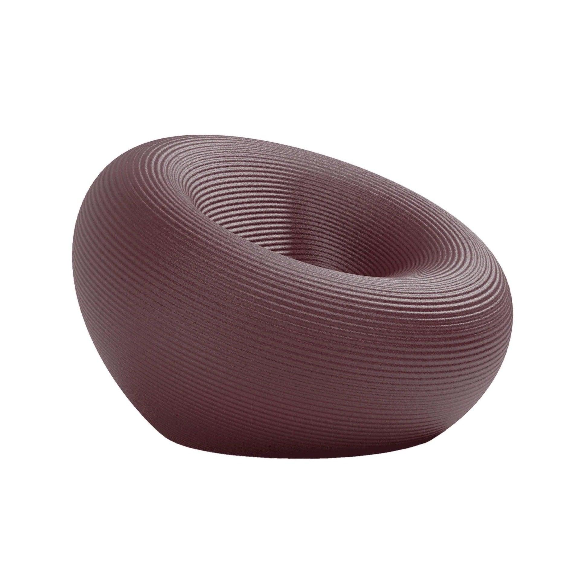 Fotel zewnętrzny NAMI bordowy Qeeboo Eye on Design