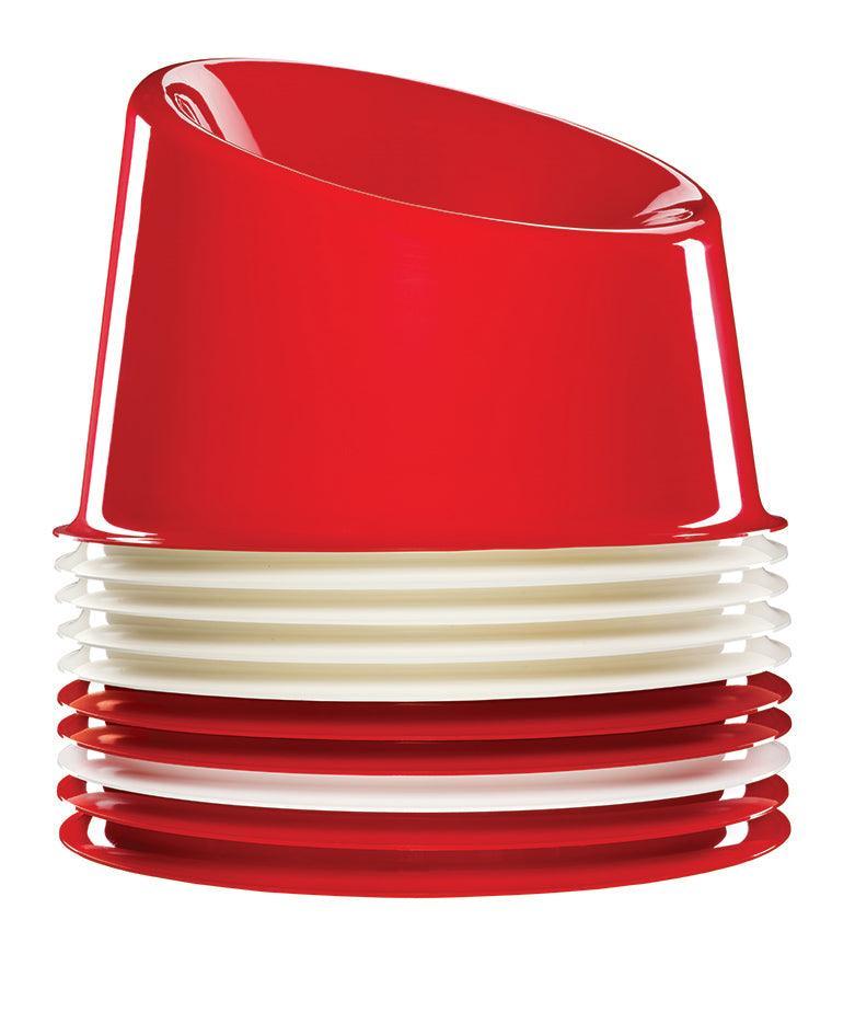 Fotel zewnętrzny PANTO POP ciemnozielony Verpan Eye on Design