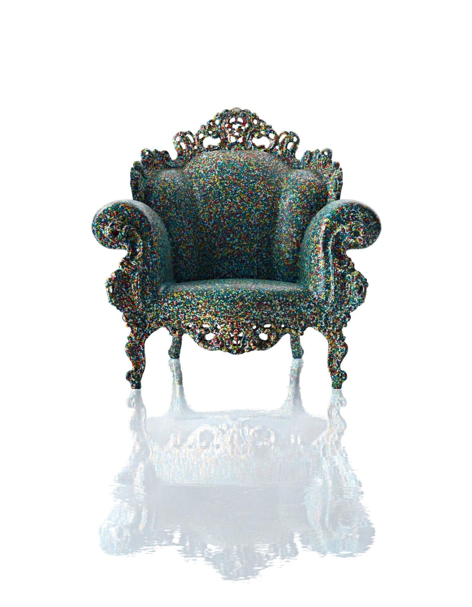 Fotel zewnętrzny PROUST niebieski Magis Eye on Design