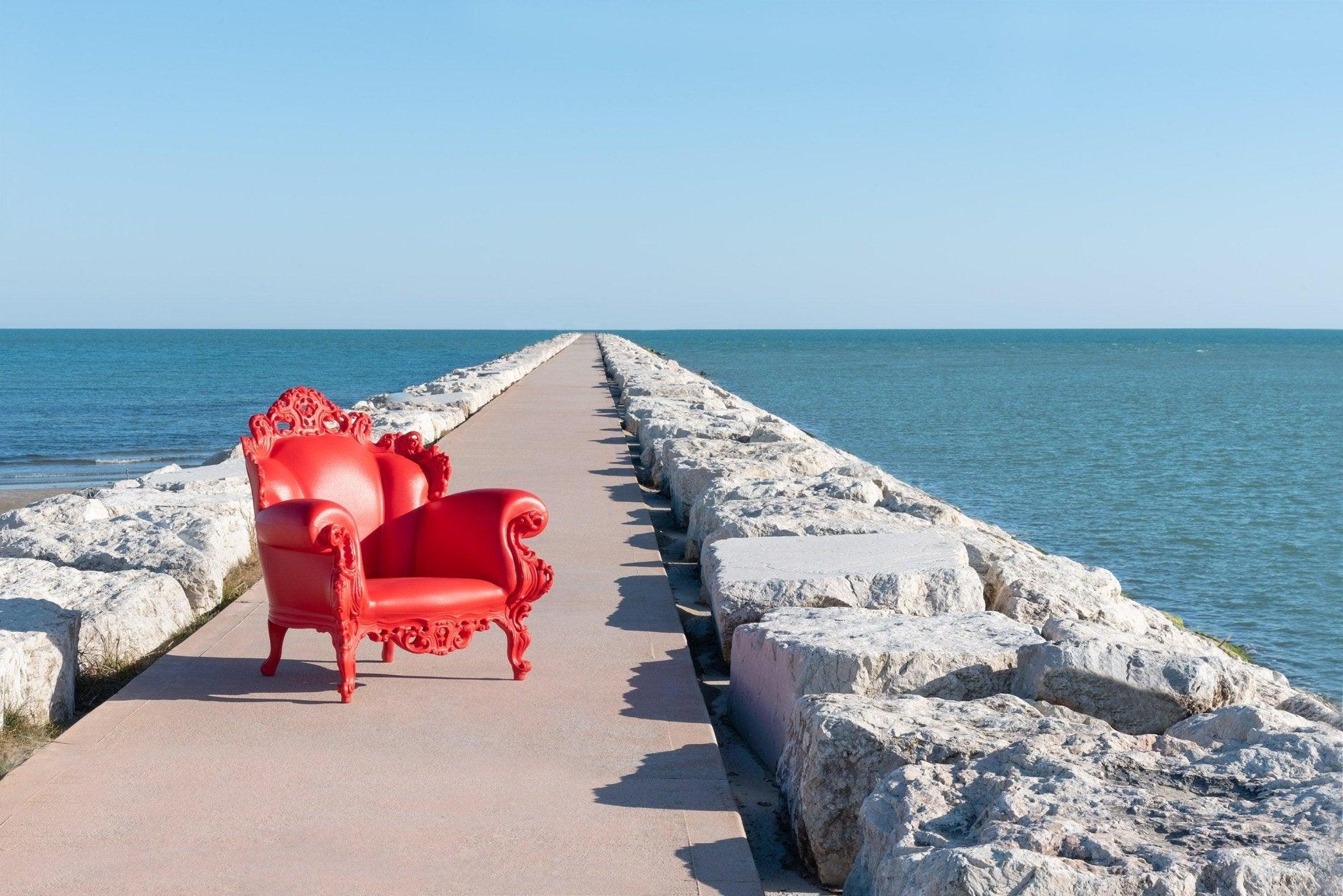 Fotel zewnętrzny PROUST pomarańczowy Magis Eye on Design