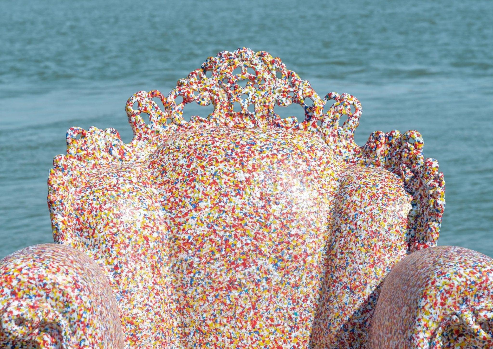 Fotel zewnętrzny PROUST pomarańczowy Magis Eye on Design