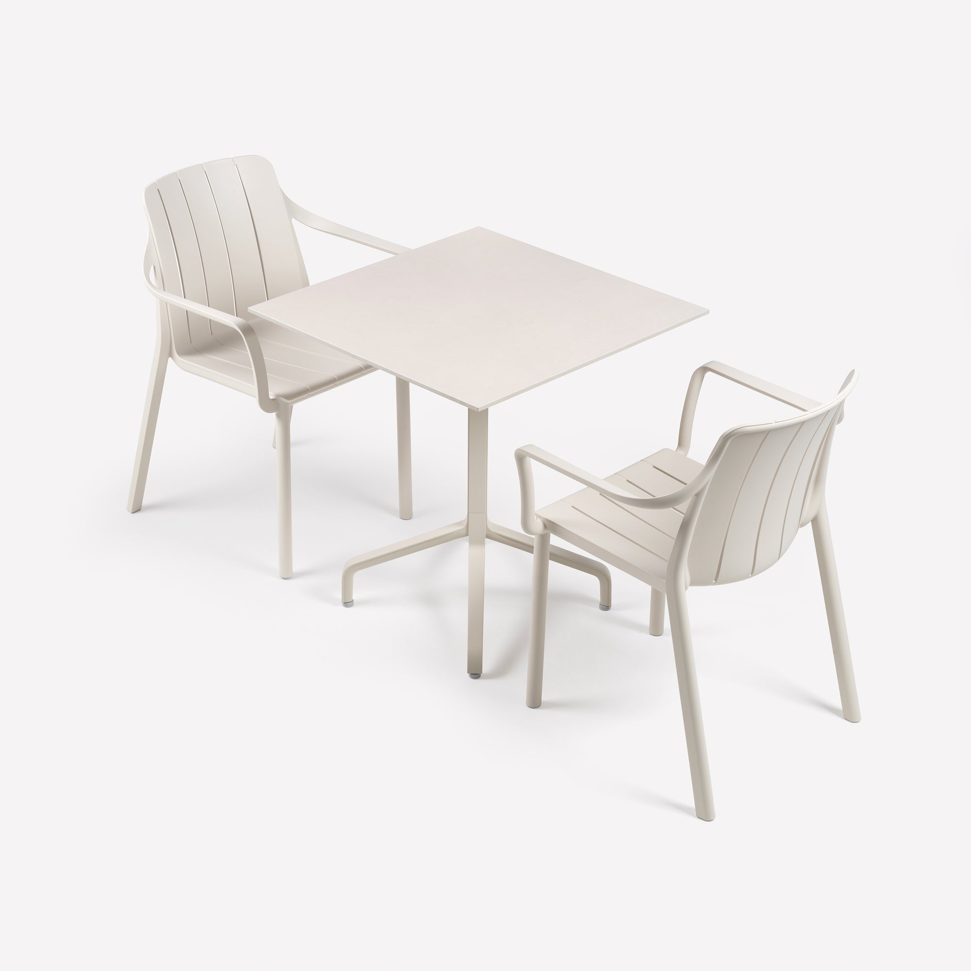 Outdoor chair with armrests TIBERINA anthracite