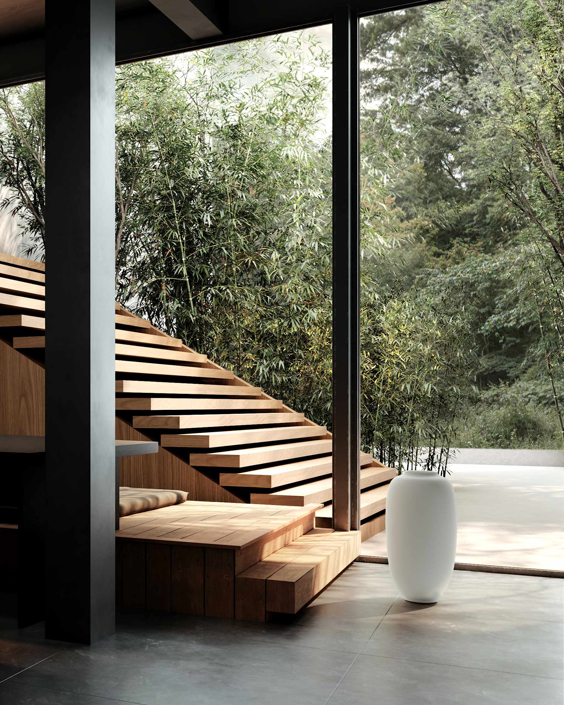 Váza SUNAO SLIM biela keramika