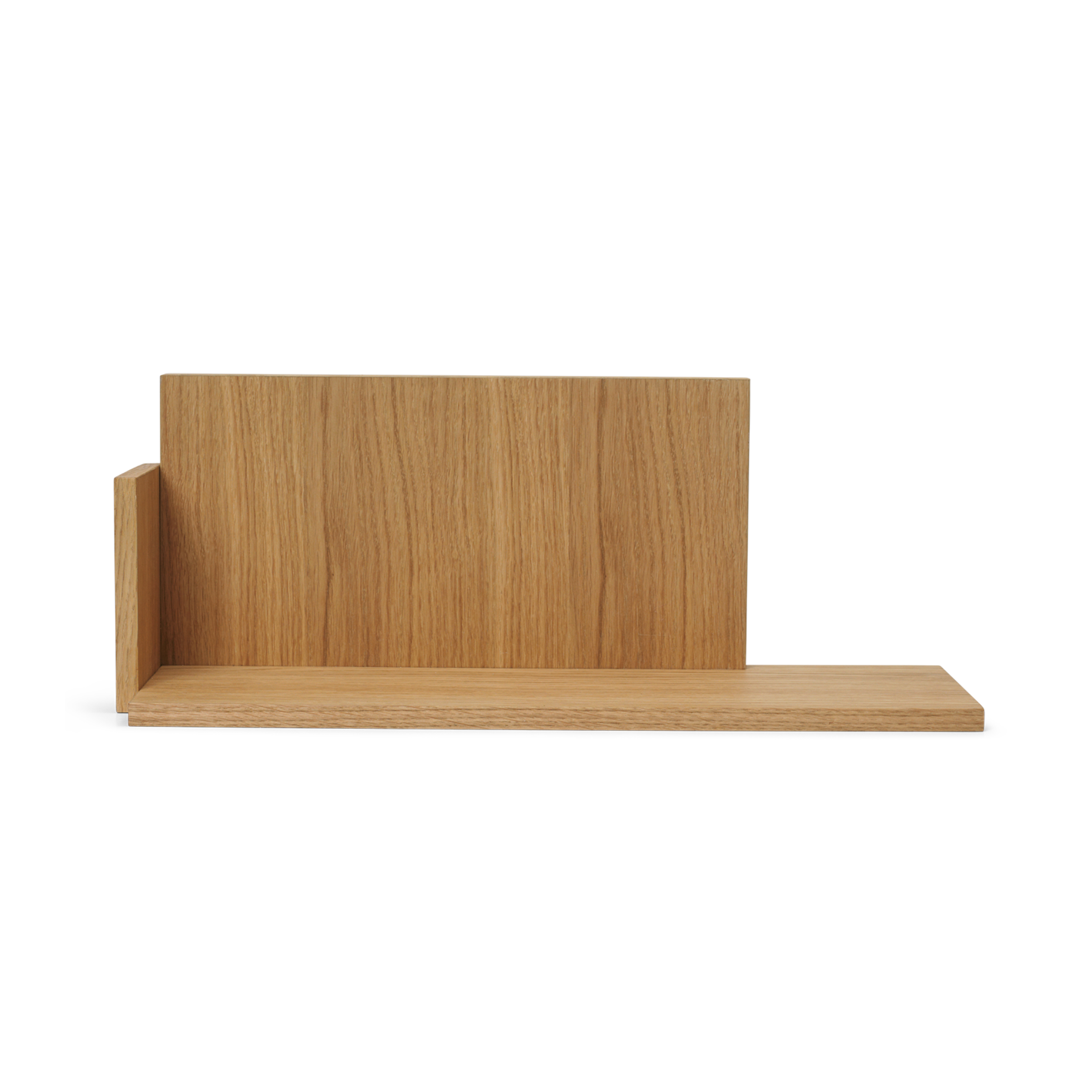 Závesná polica STAGGER LOW olejovaná dubová preglejka