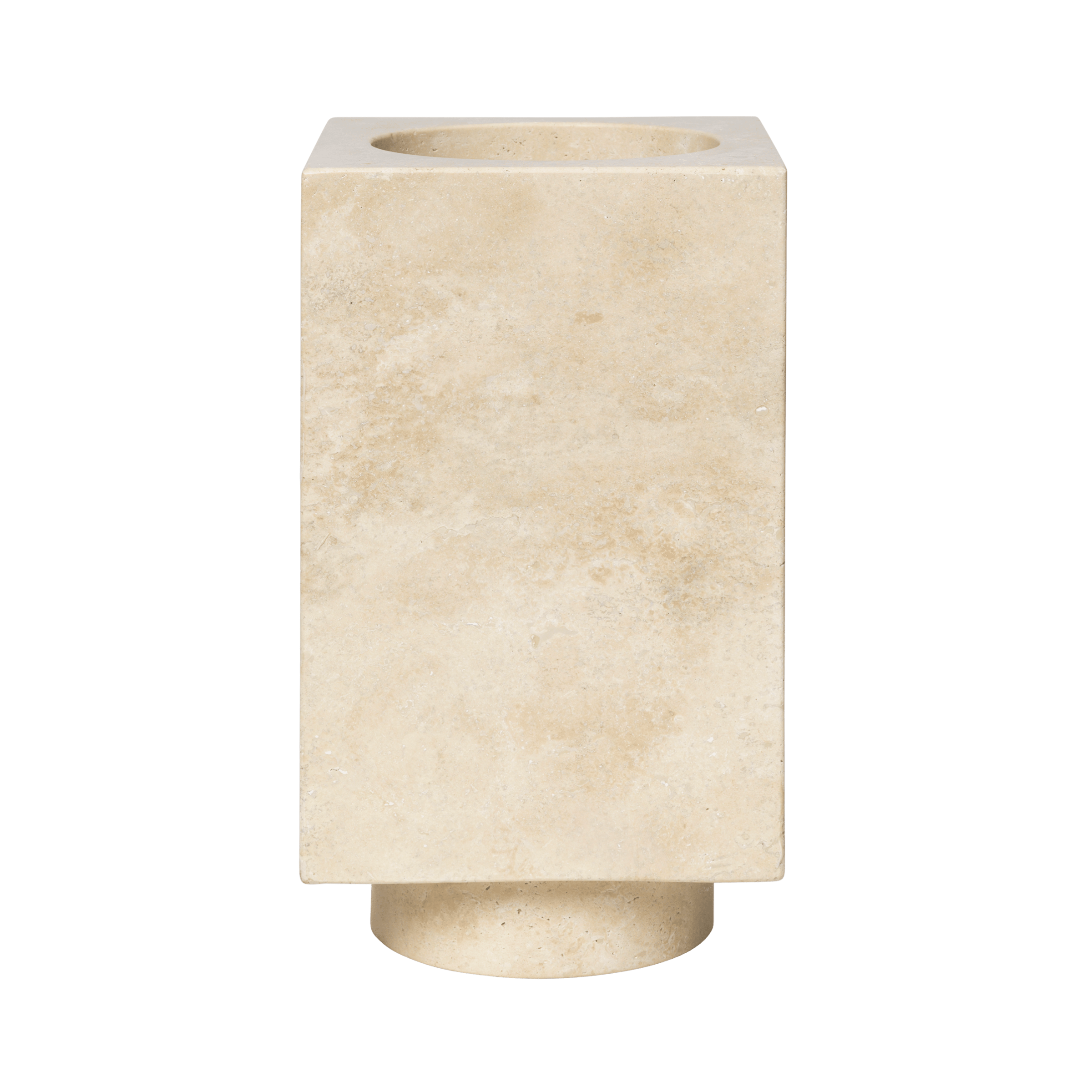 Váza HEW travertín