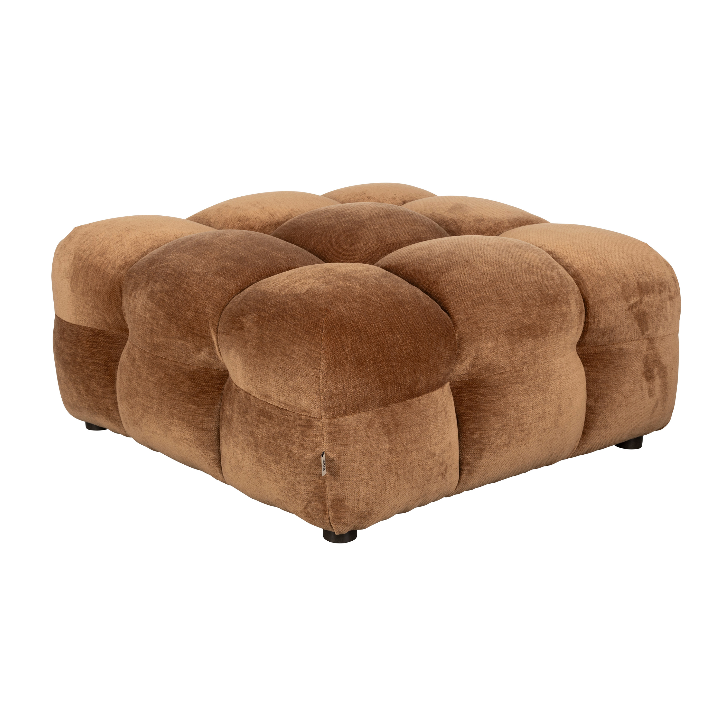 Puf HACKMAN koniakový zamat