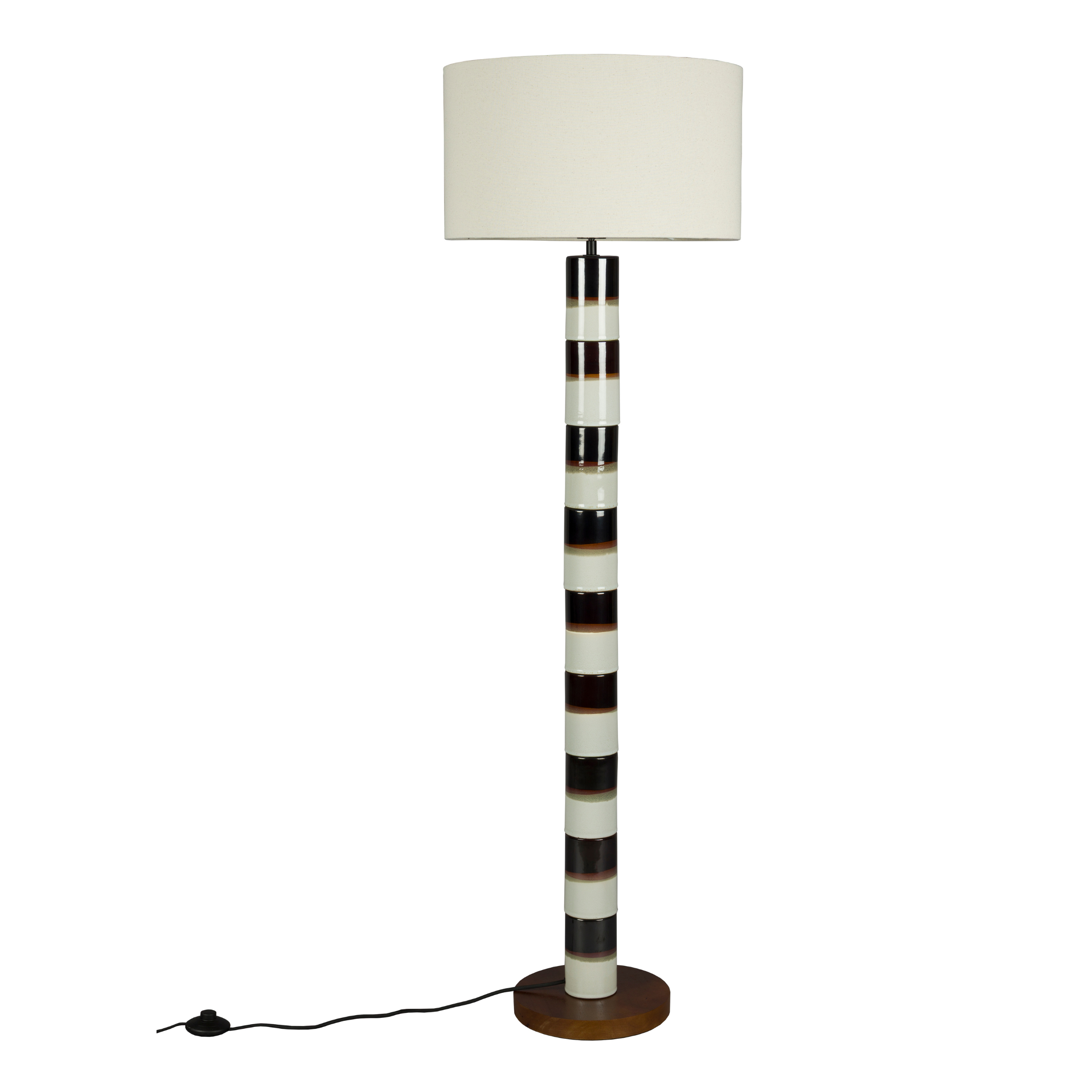 VERTIGO lamp white with black