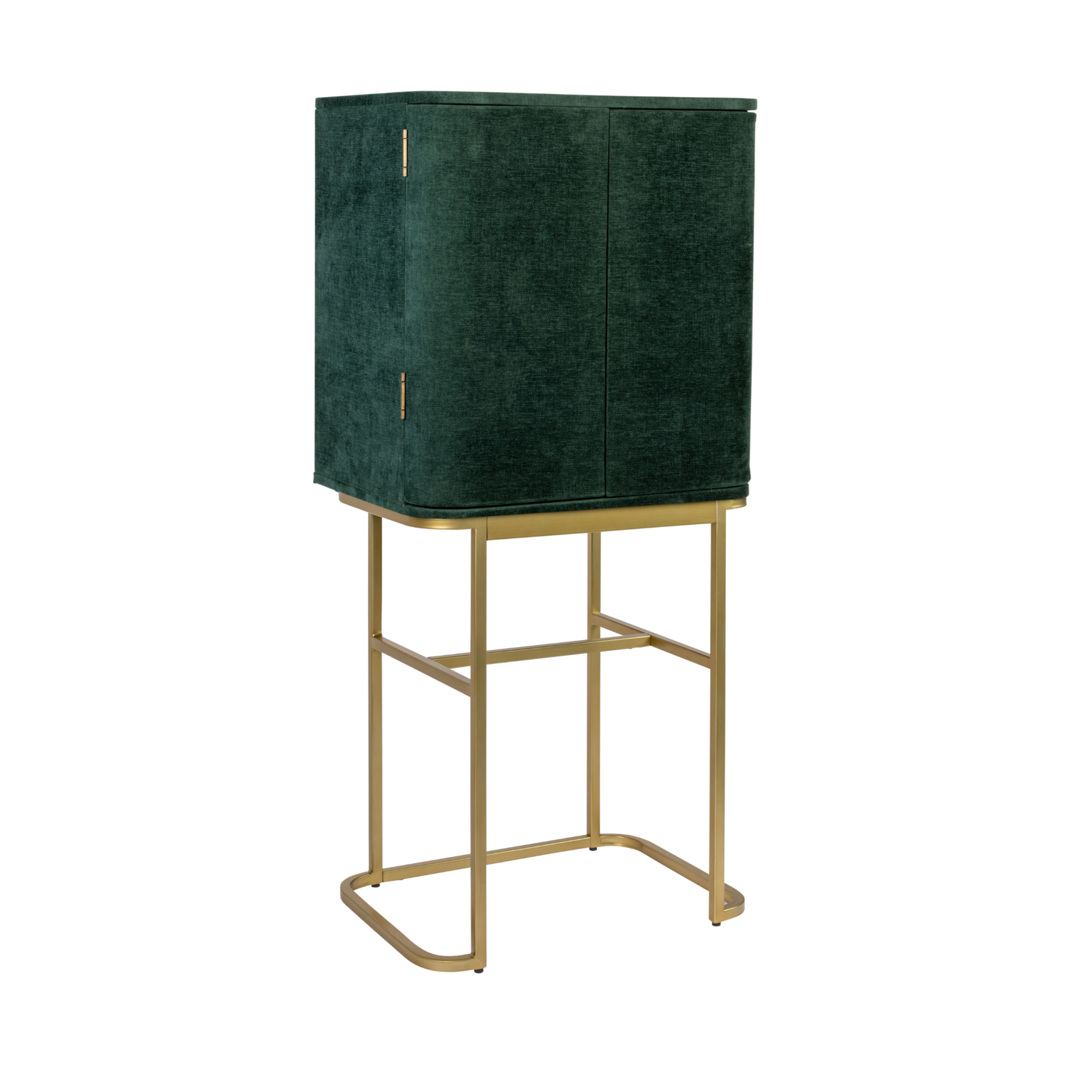 Barek AVA MORGANA tmavozelený so zlatým podstavcom