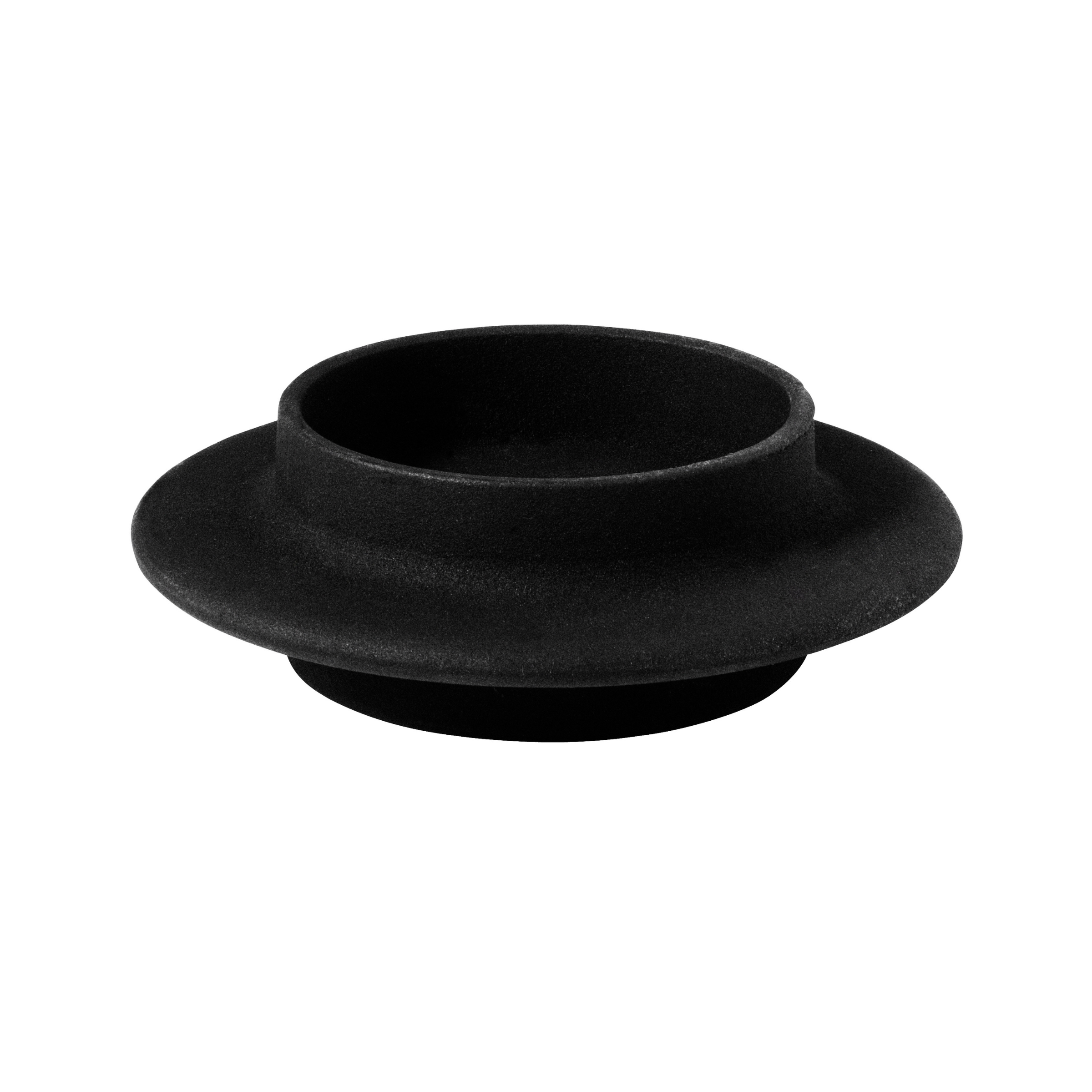 Svietnik HEIMA BLOCK CANDLE čierny liatinový