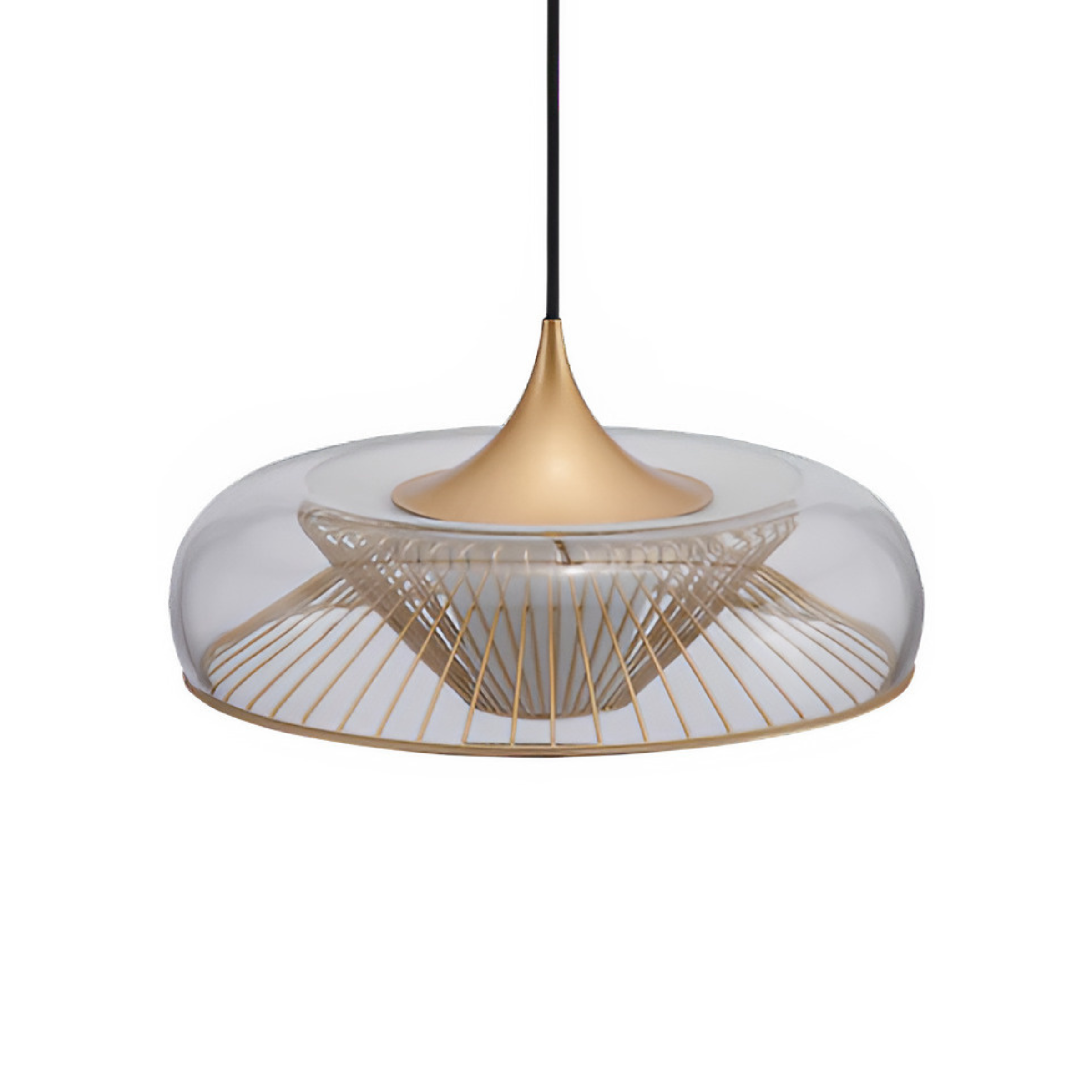 CHORDIS gold pendant lamp shade
