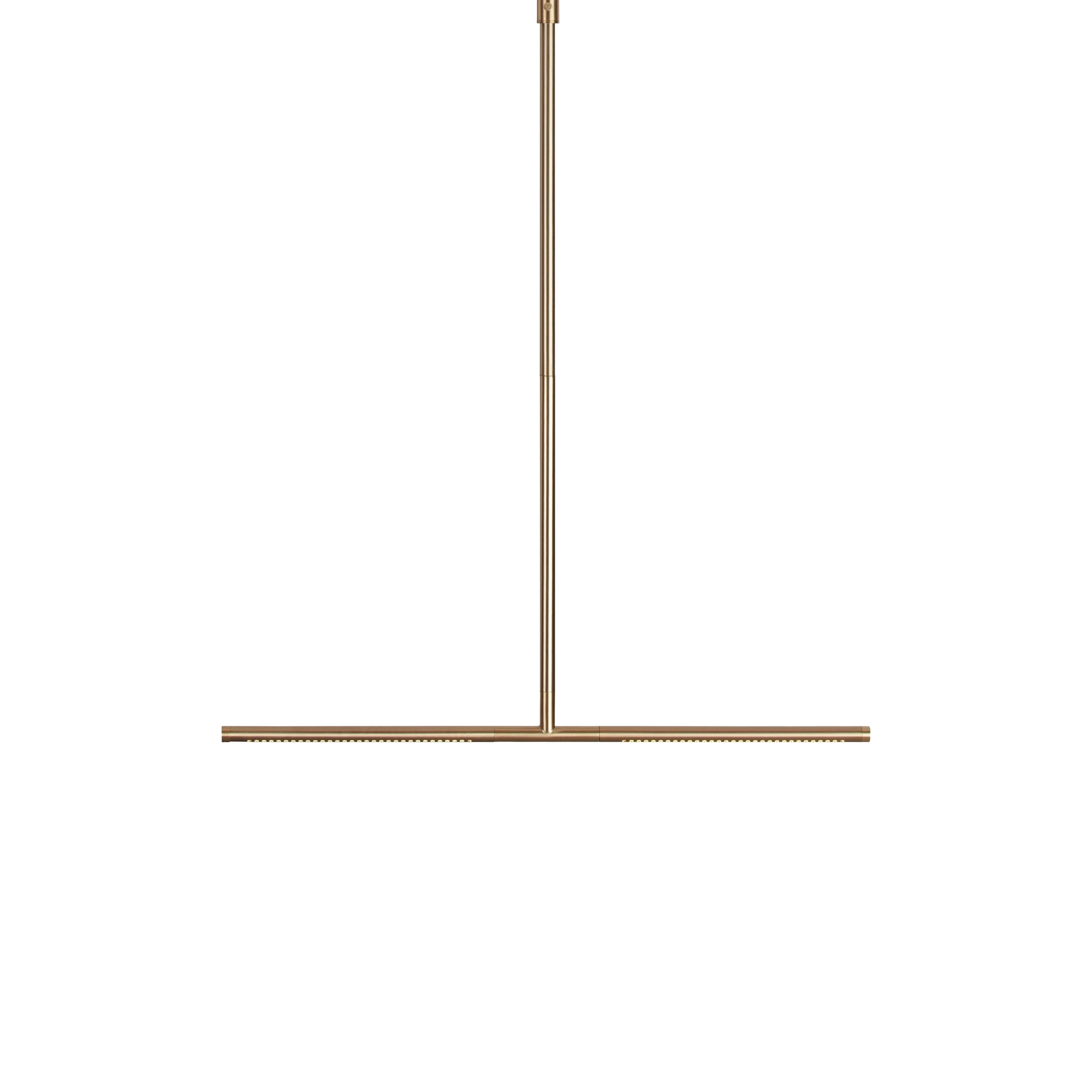 Zlatá závesná lampa OMNI