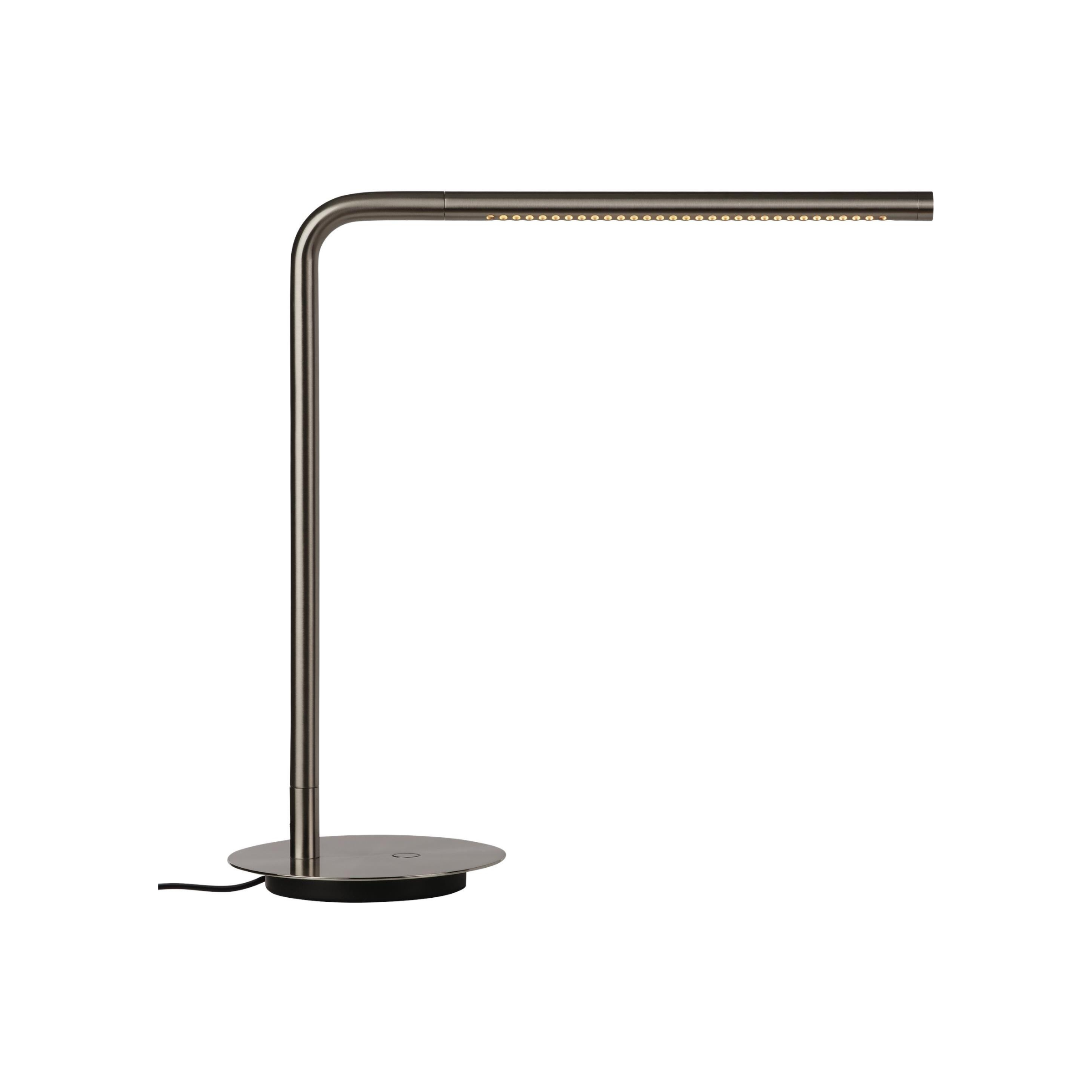 Stolná lampa OMNI strieborná