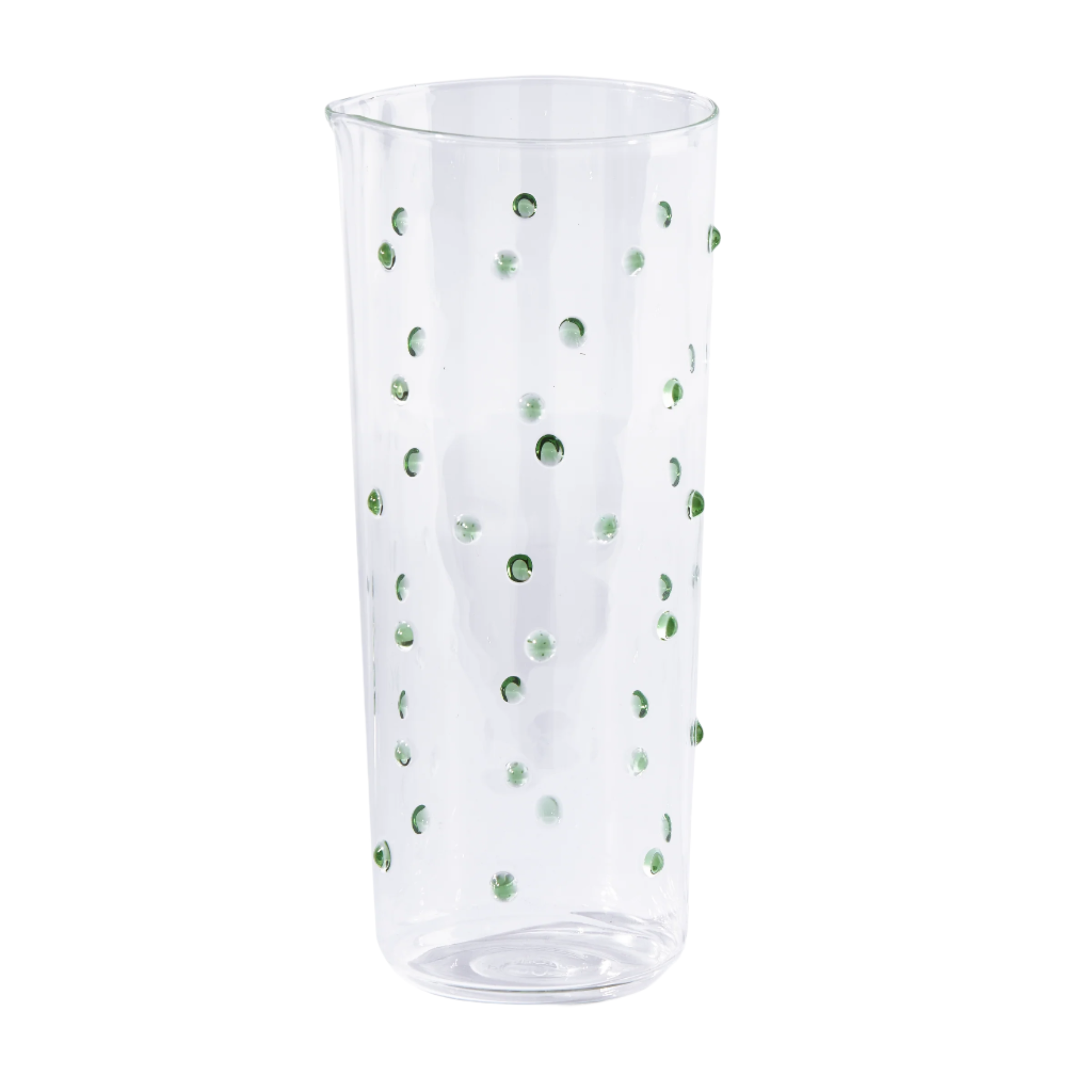 Sklenený džbán NOB olivový