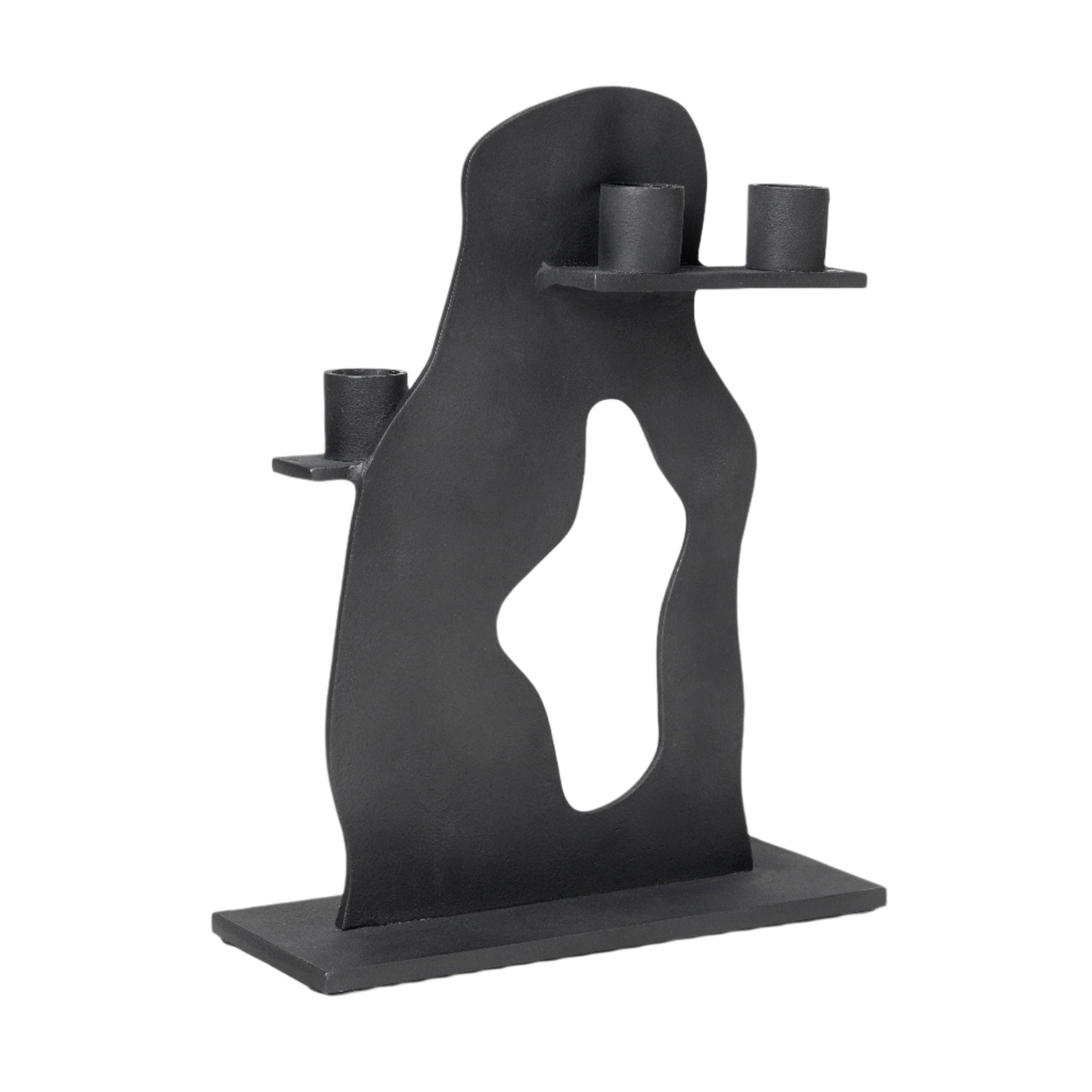 Black ERODE Candle Holder