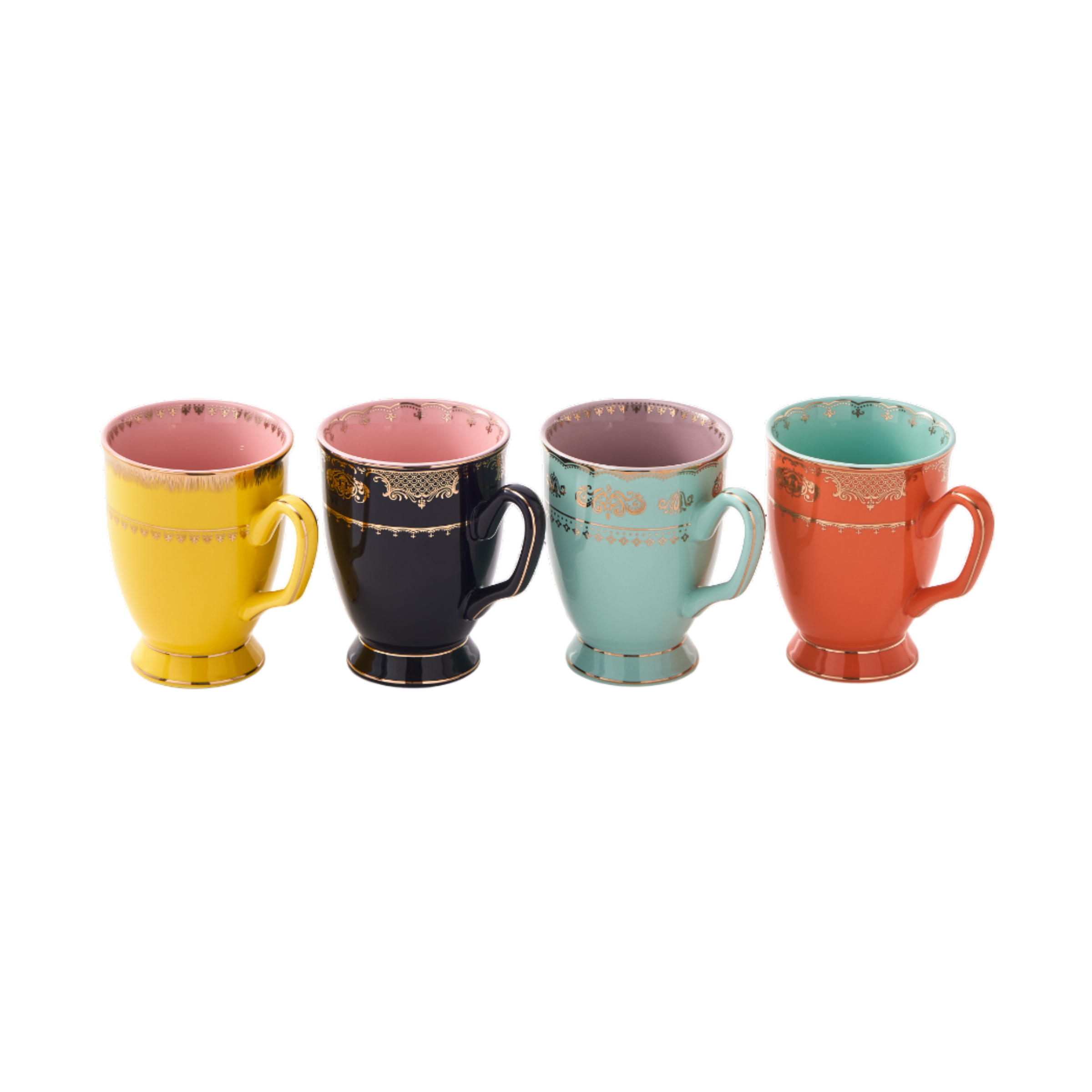 GRANDPA Mug Set Colorful Porcelain