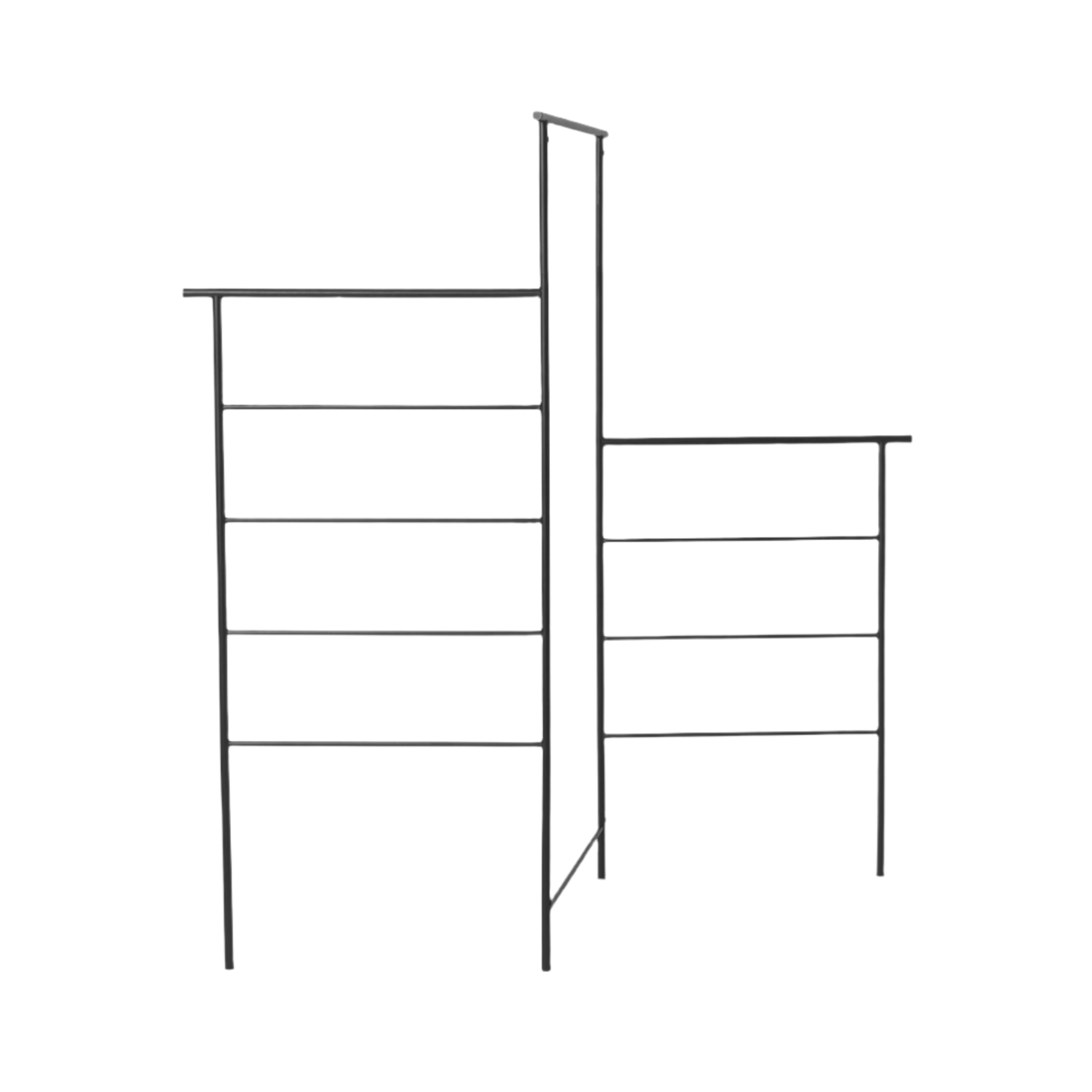 Vešiak na oblečenie DORA čierny