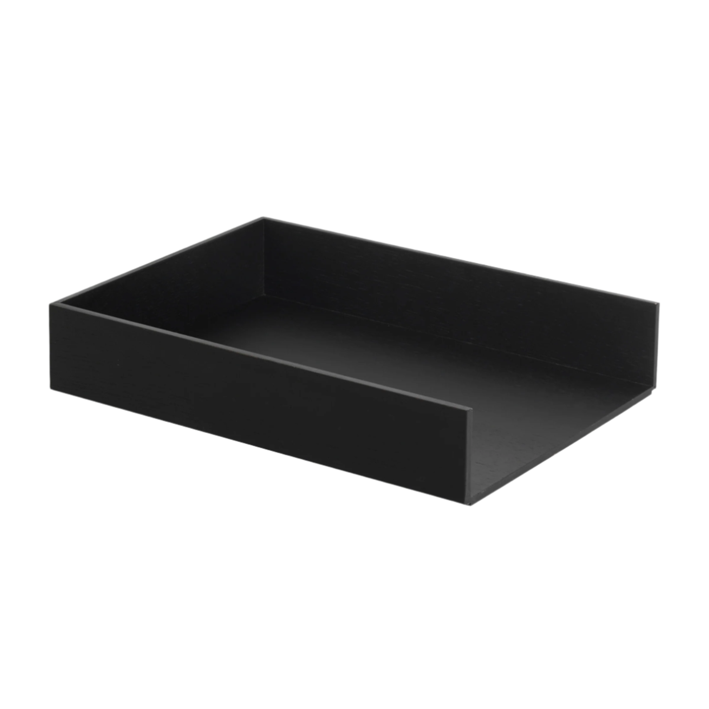 Tácka na dokumenty LETTER TRAY čierny jaseňový dyha