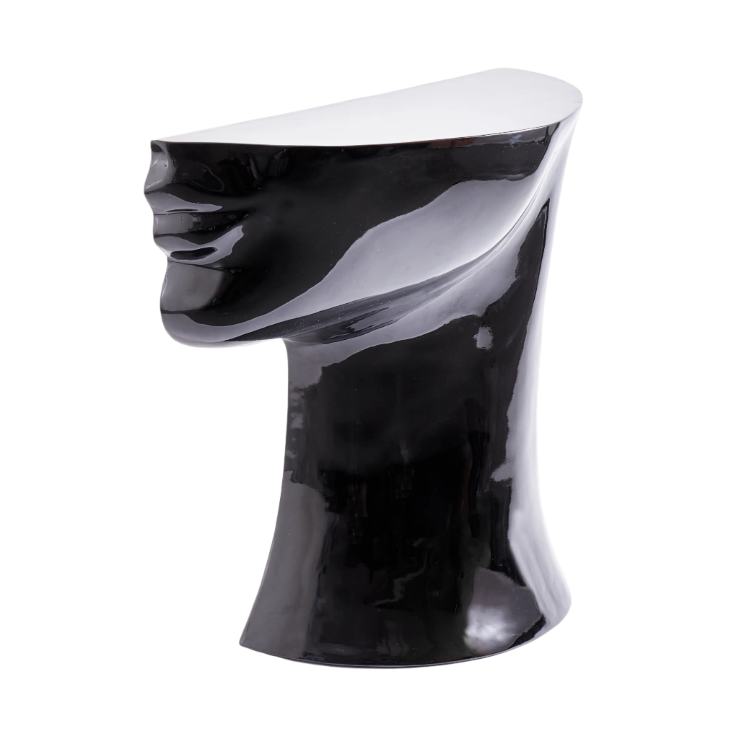 Modulový čierny konferenčný stolík HEAD