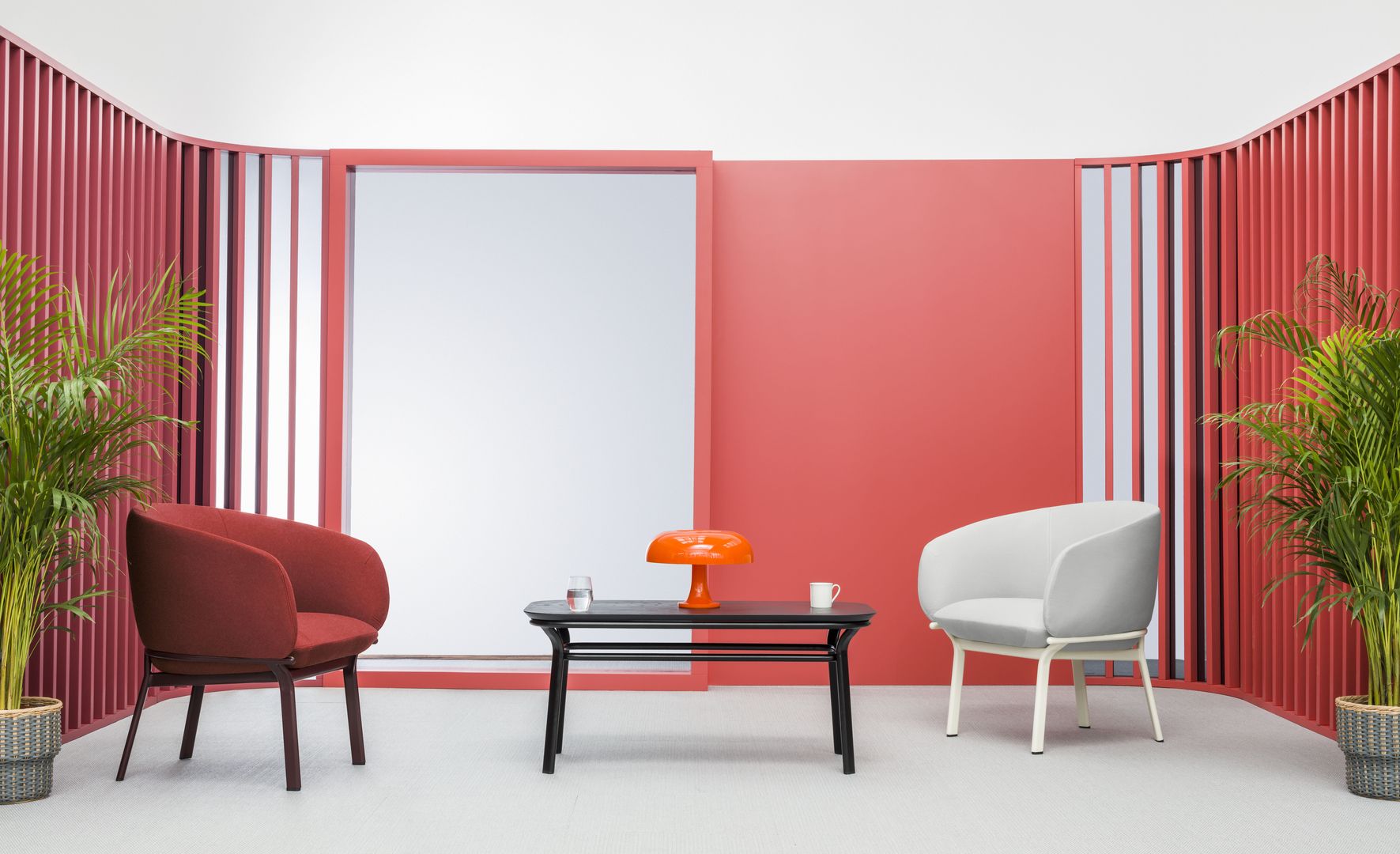 Stolik GRACE fornir s kovovou základňou