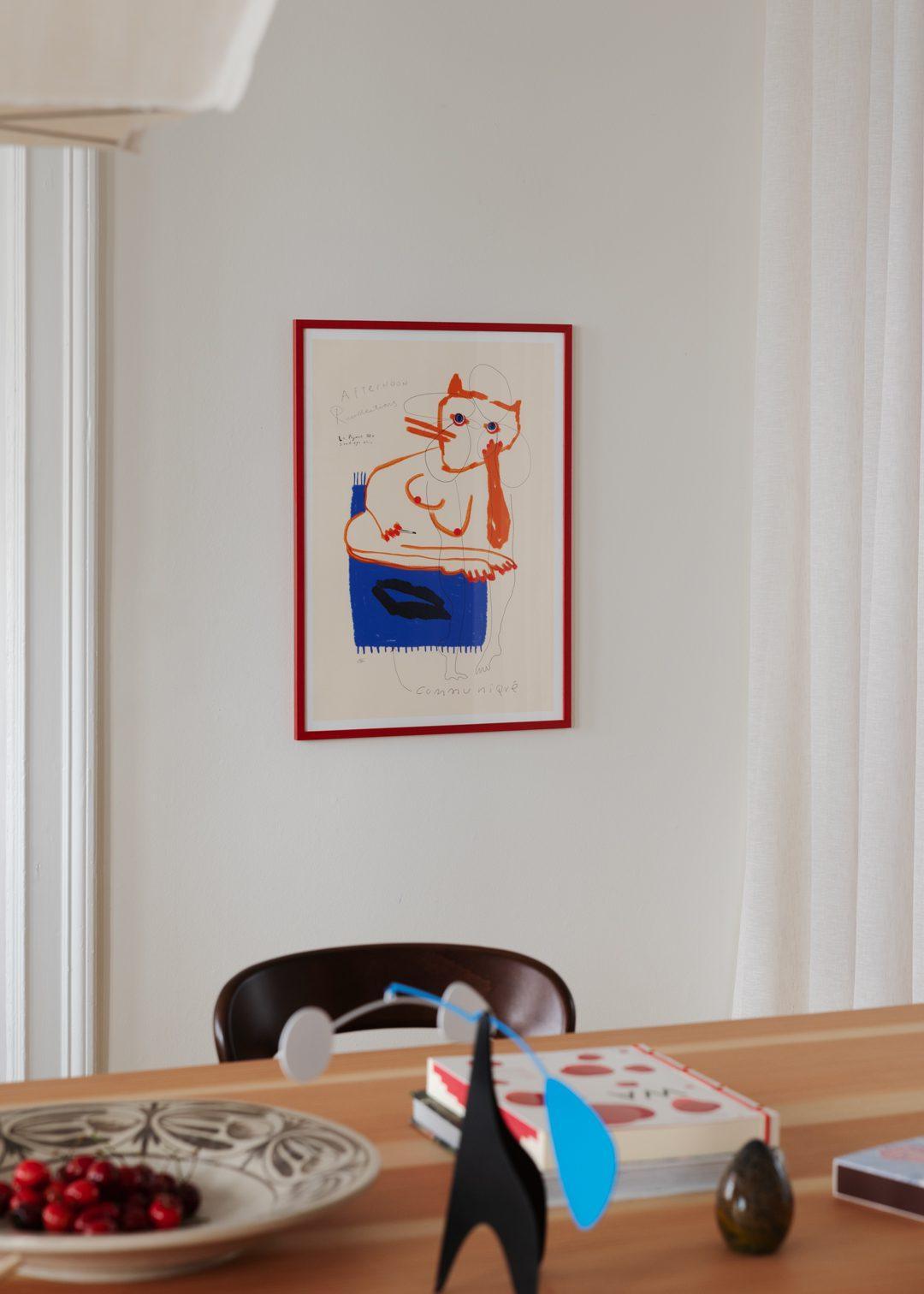 Grafika artystyczna AFTERNOON COMMUNIQUE The Poster Club Eye on Design