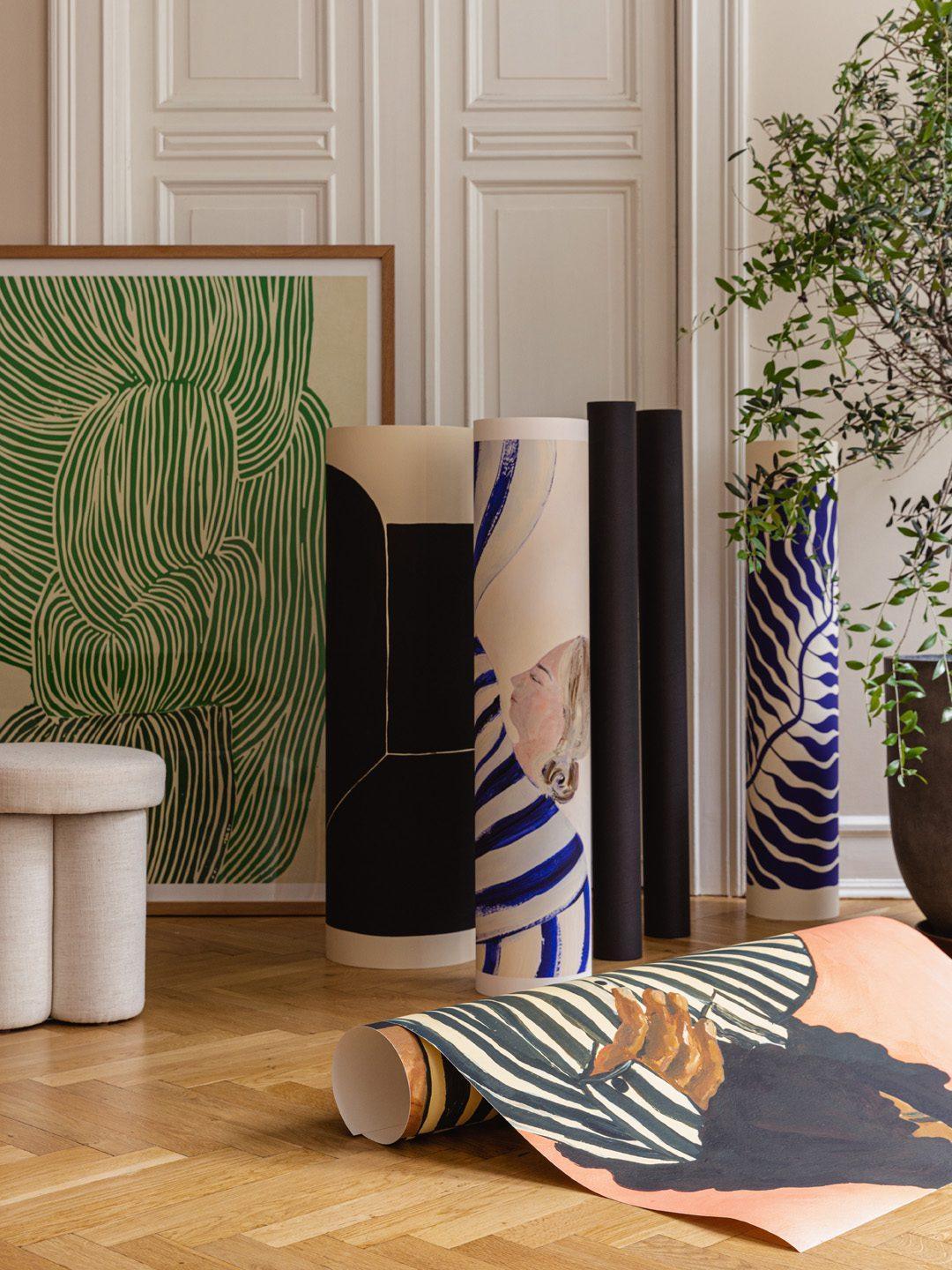 Grafika artystyczna GREEN OCEAN The Poster Club Eye on Design