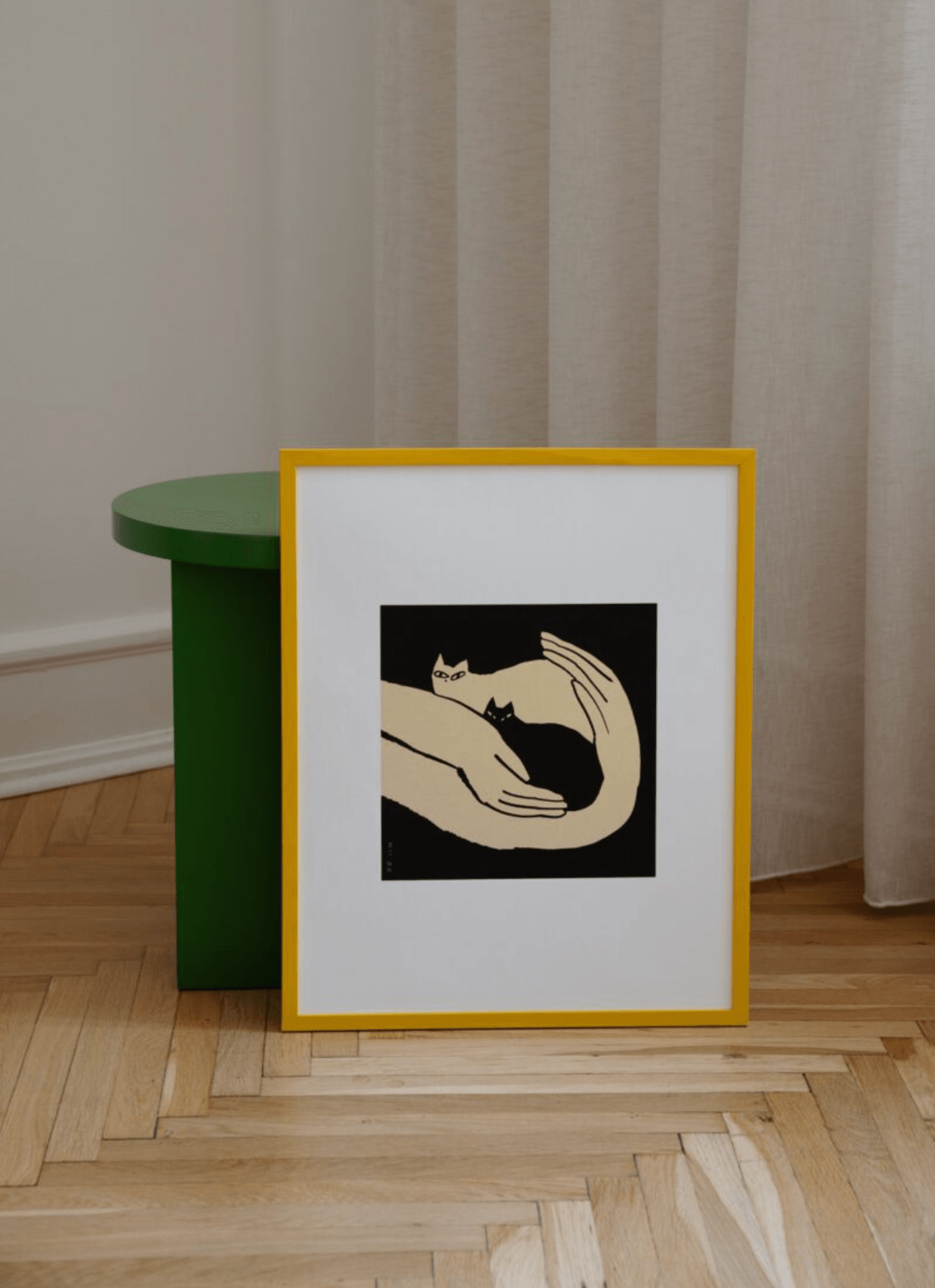 Grafika artystyczna KITTENS The Poster Club Eye on Design