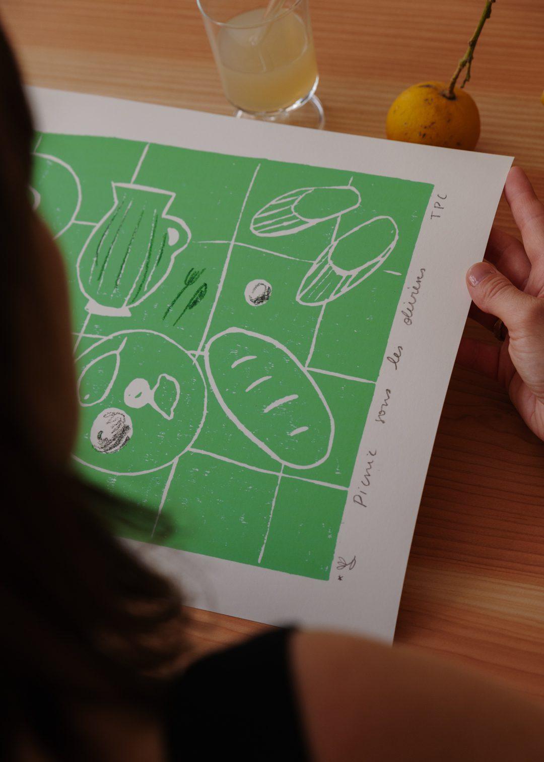 Grafika artystyczna PICNIC The Poster Club Eye on Design