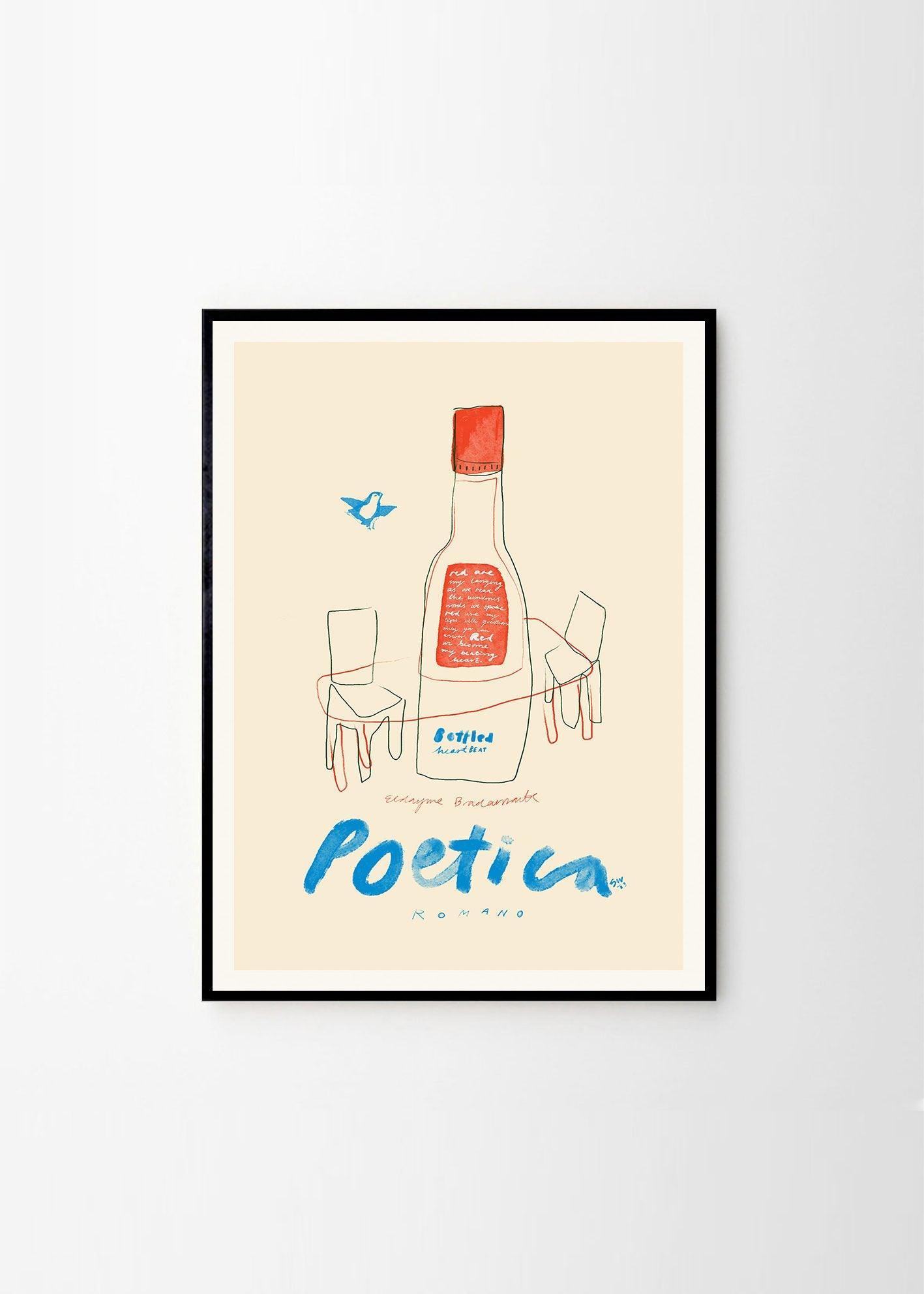 Grafika artystyczna POETICA The Poster Club Eye on Design