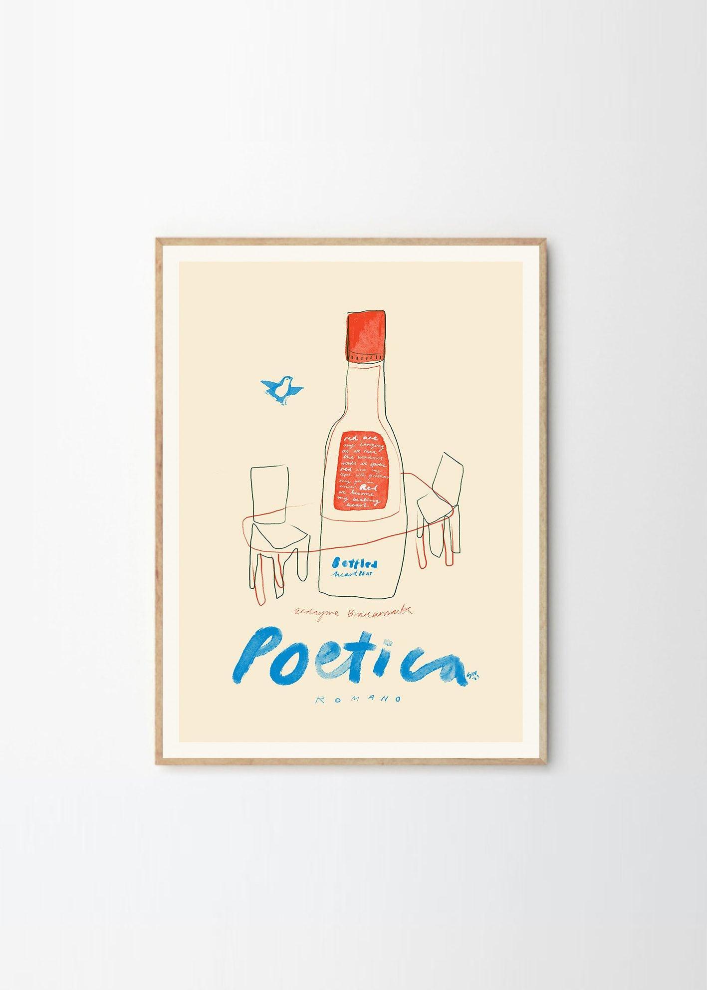 Grafika artystyczna POETICA The Poster Club Eye on Design