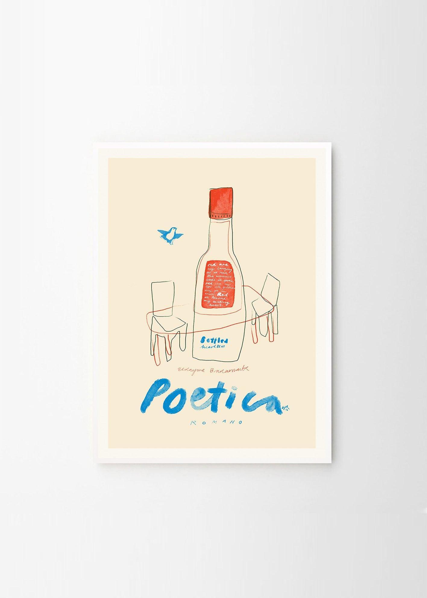 Grafika artystyczna POETICA The Poster Club Eye on Design