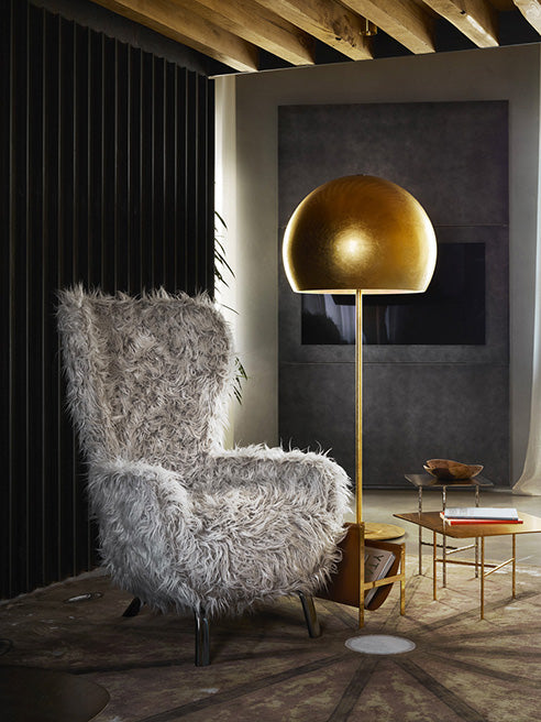 GUELFO FUR Armchair White