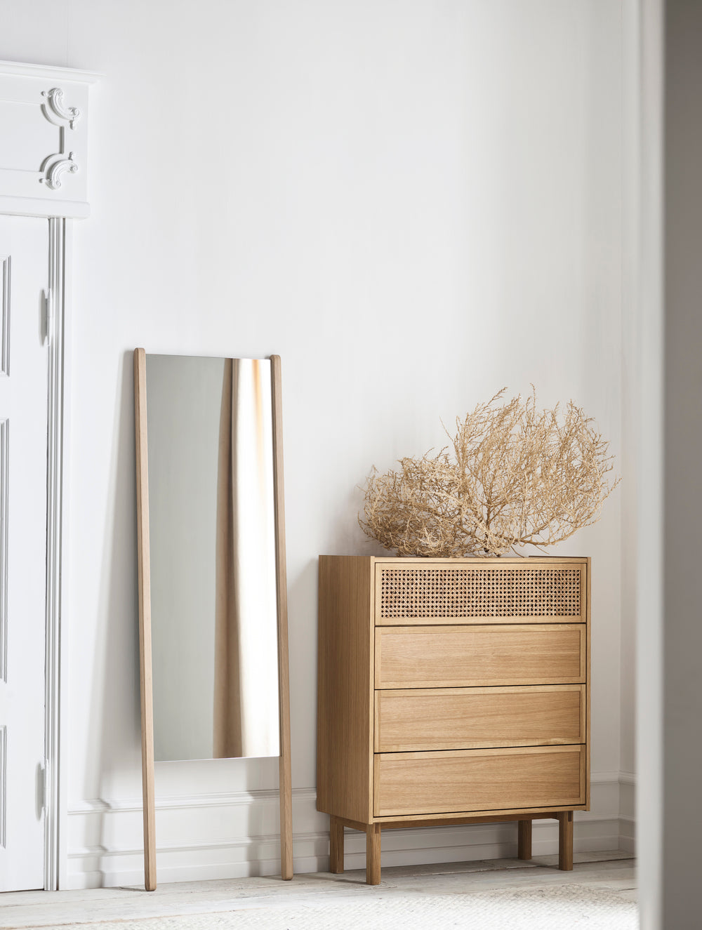 Lustro HAVEN rám z dubového dreva