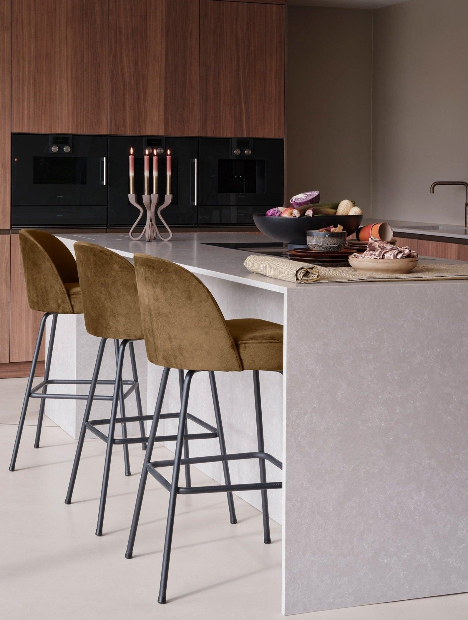 Hoker aksamitny VOGUE miodowy Be Pure Eye on Design