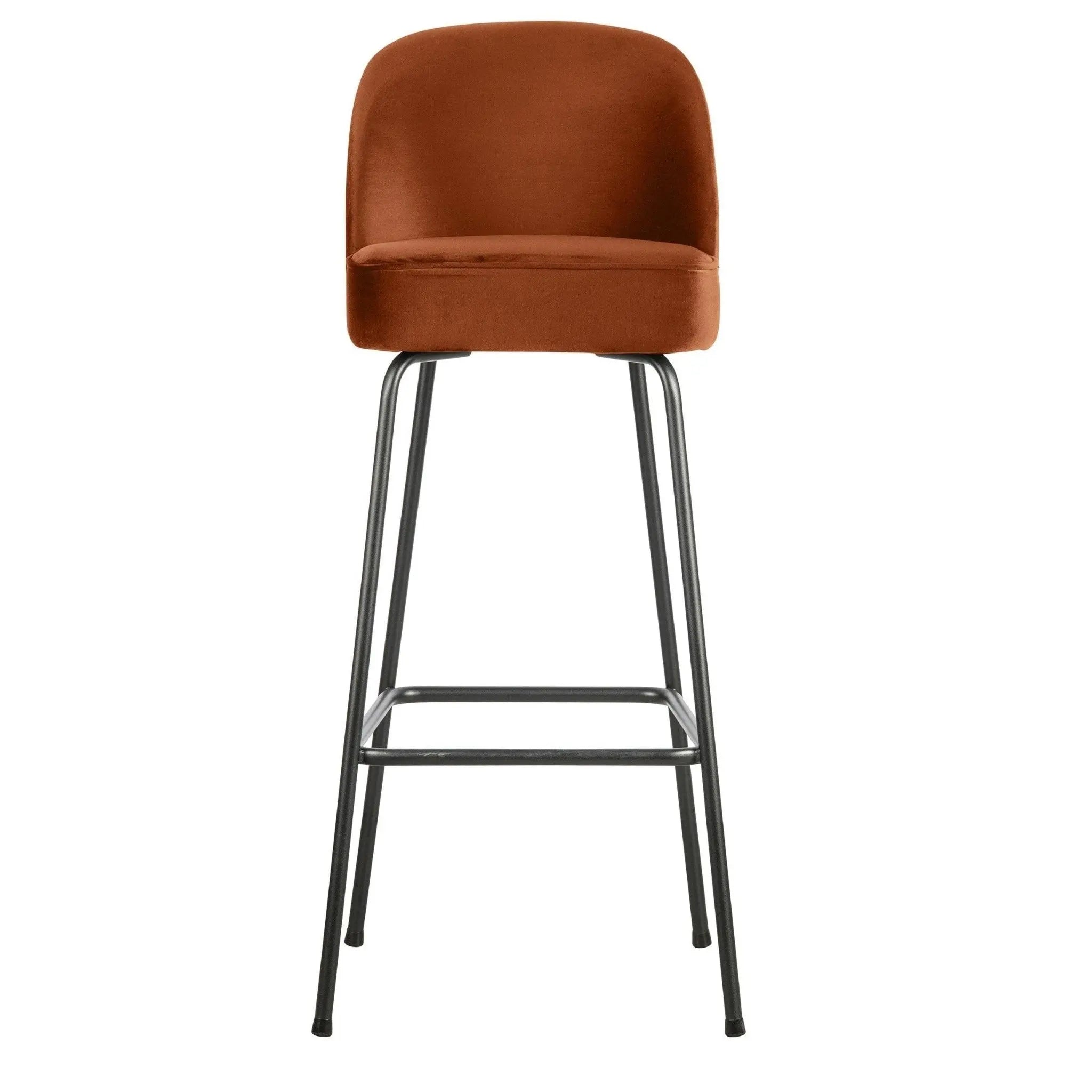 Hoker aksamitny VOGUE rdzawy – Woood