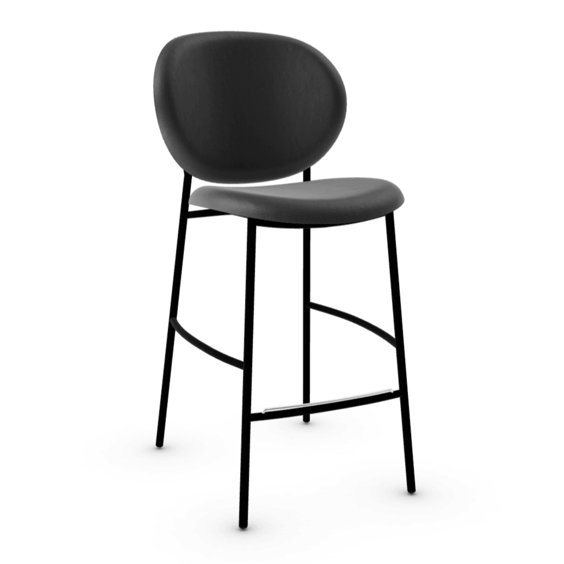 Hoker INÈS ciemnoszary Calligaris matowa czerń Eye on Design