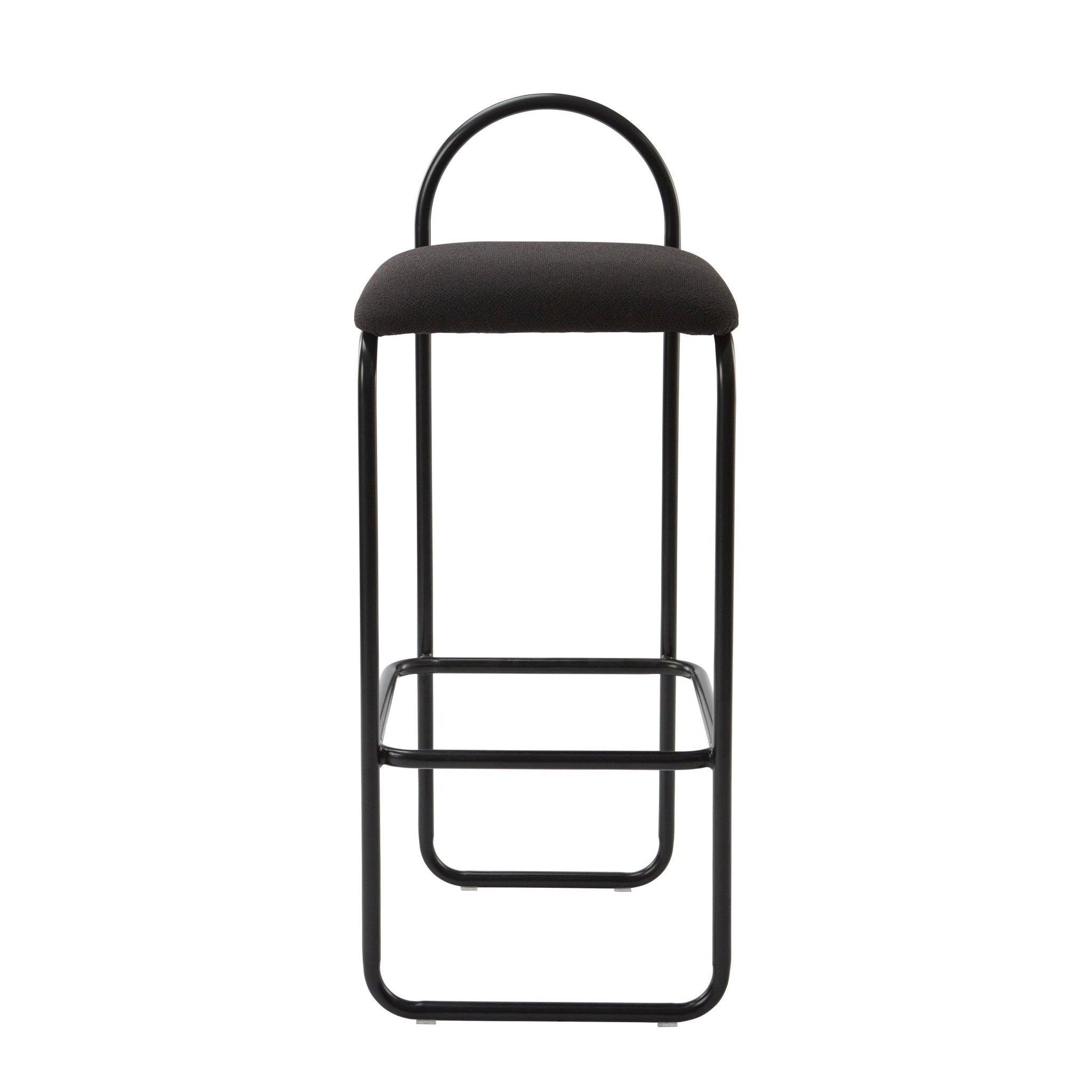 Hoker z tkaniną boucle ANGUI antracytowy AYTM Eye on Design