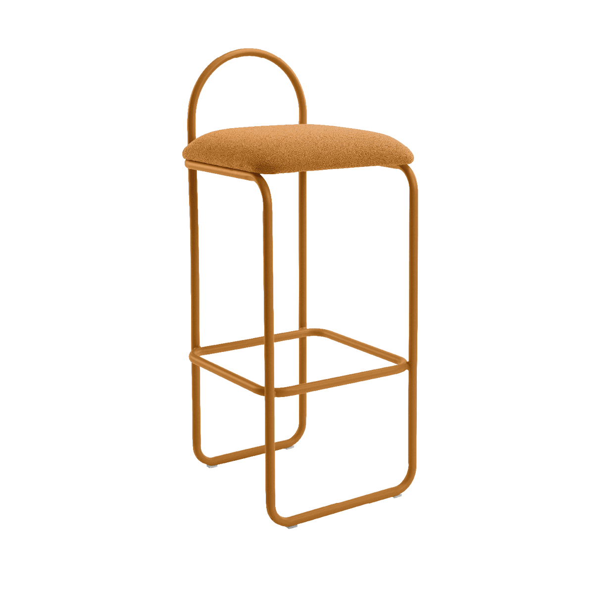 Hoker z tkaniną boucle ANGUI bursztynowy AYTM 92.5 cm Eye on Design