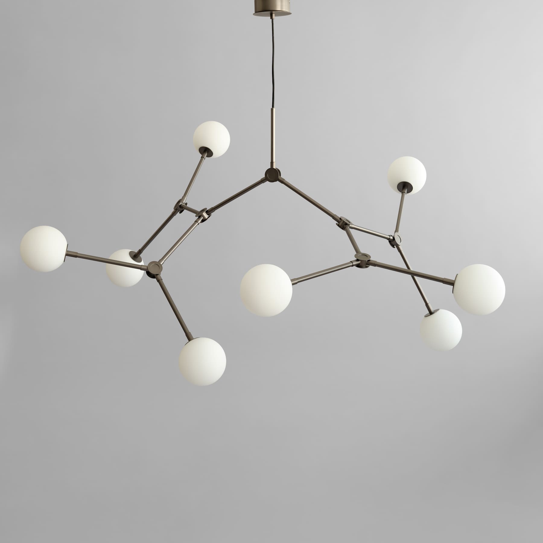 DROP BULP gray pendant lamp