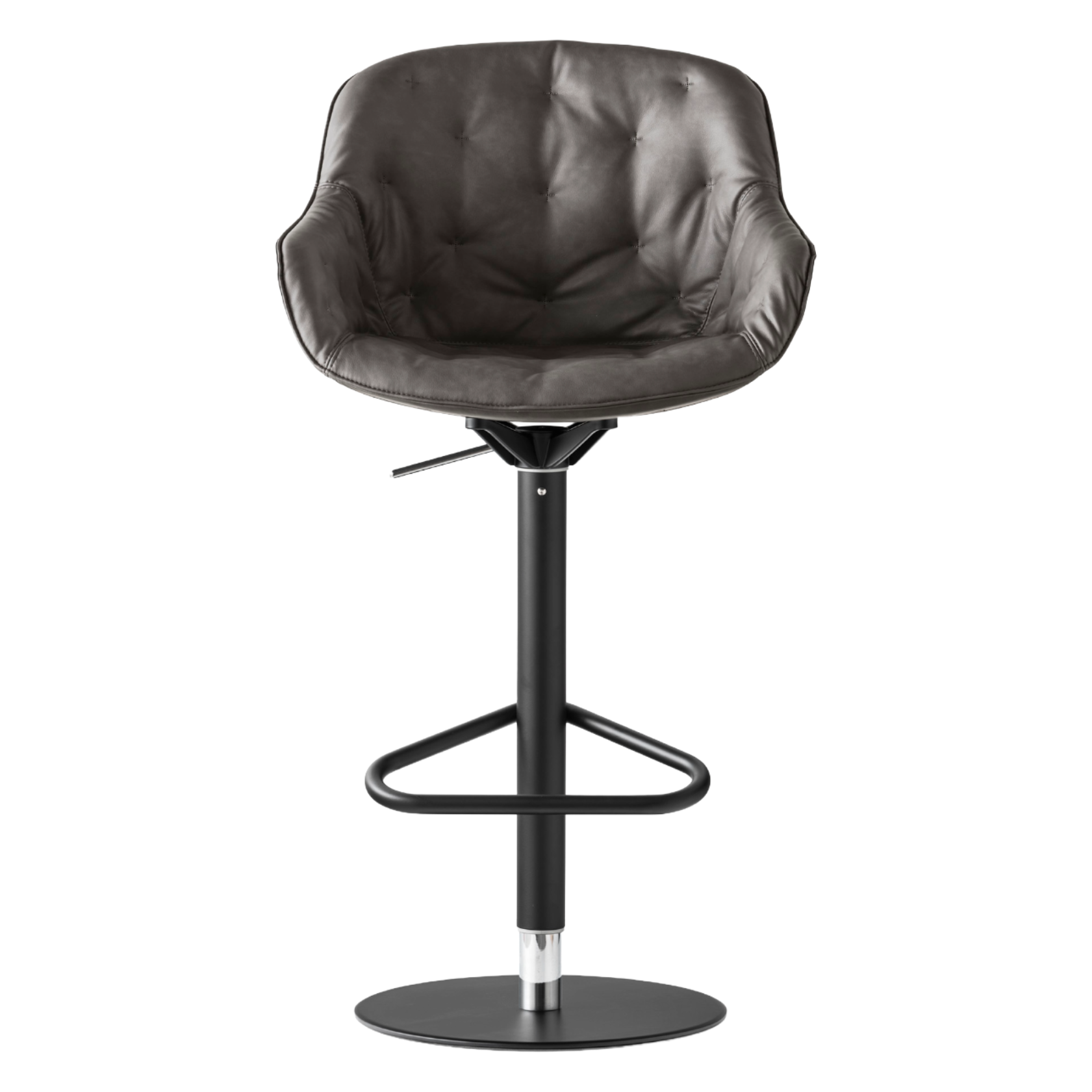 Upholstered Quilted IGLOO Bar Stool