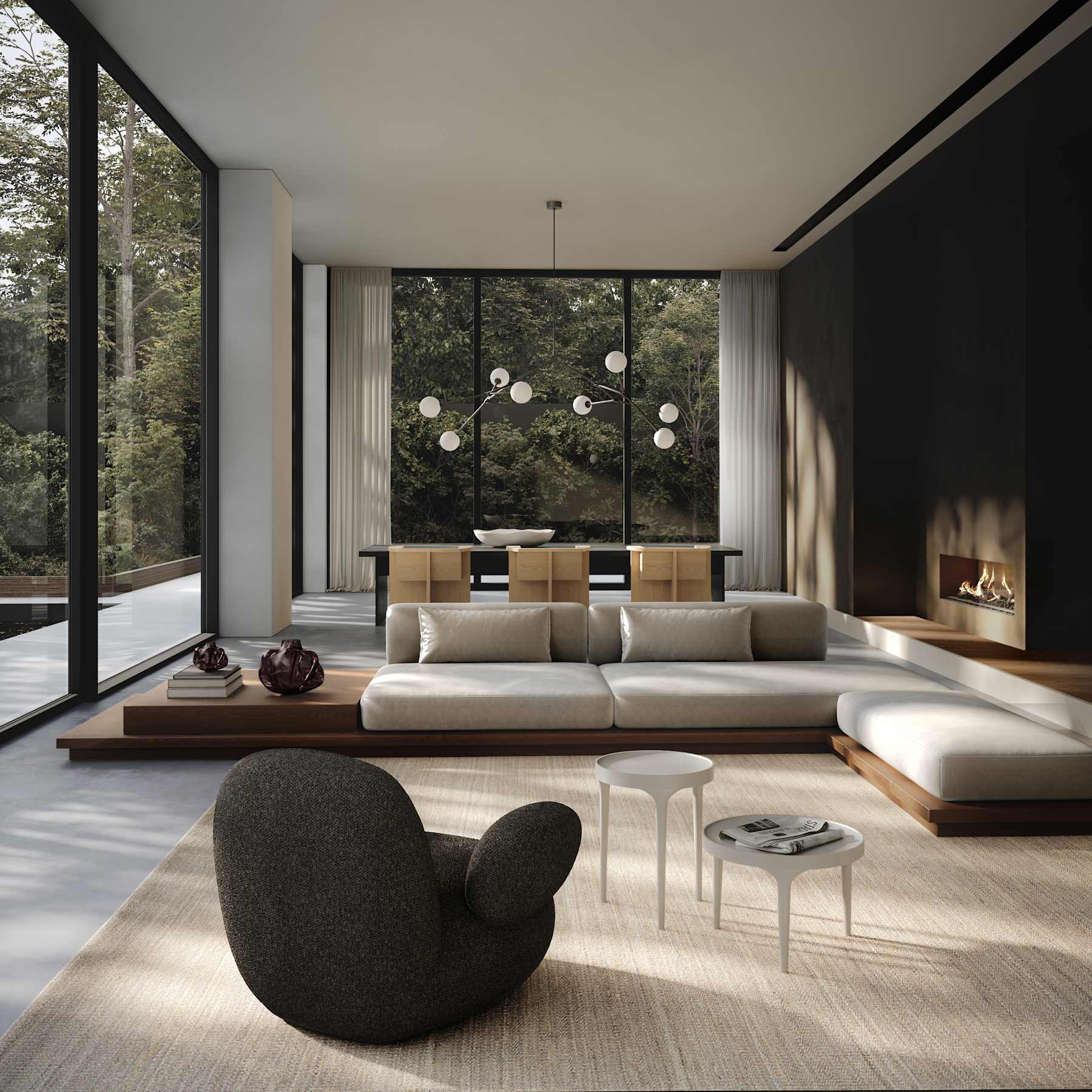 The vase is attracted to brown glass