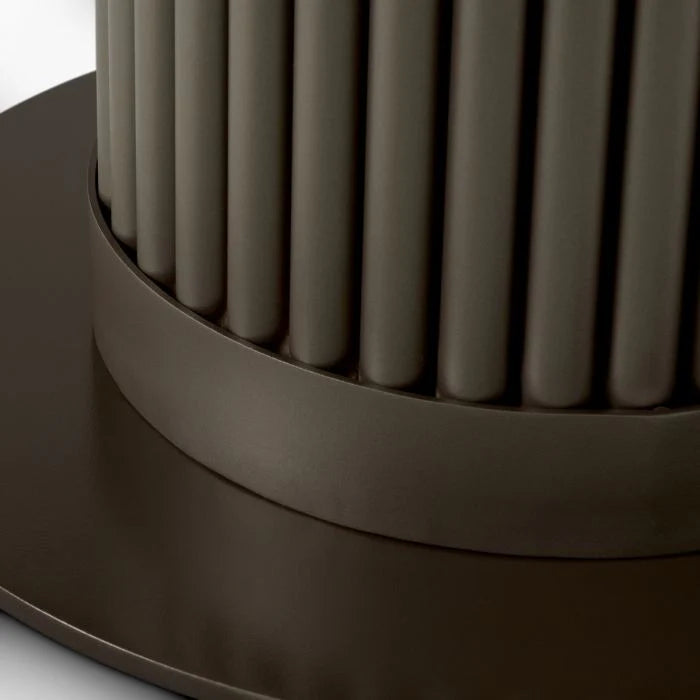 Záhradný konferenčný stolík VOLTERRA šedá keramika