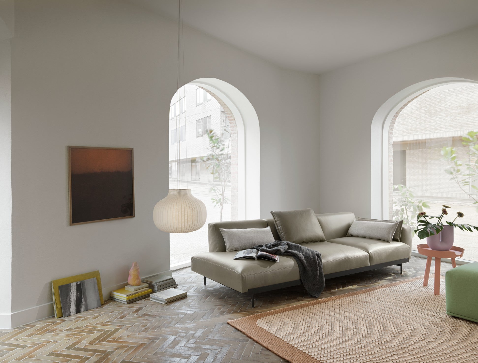 Sofa 3-miestna otvorená pravostranná IN SITU čalúnená