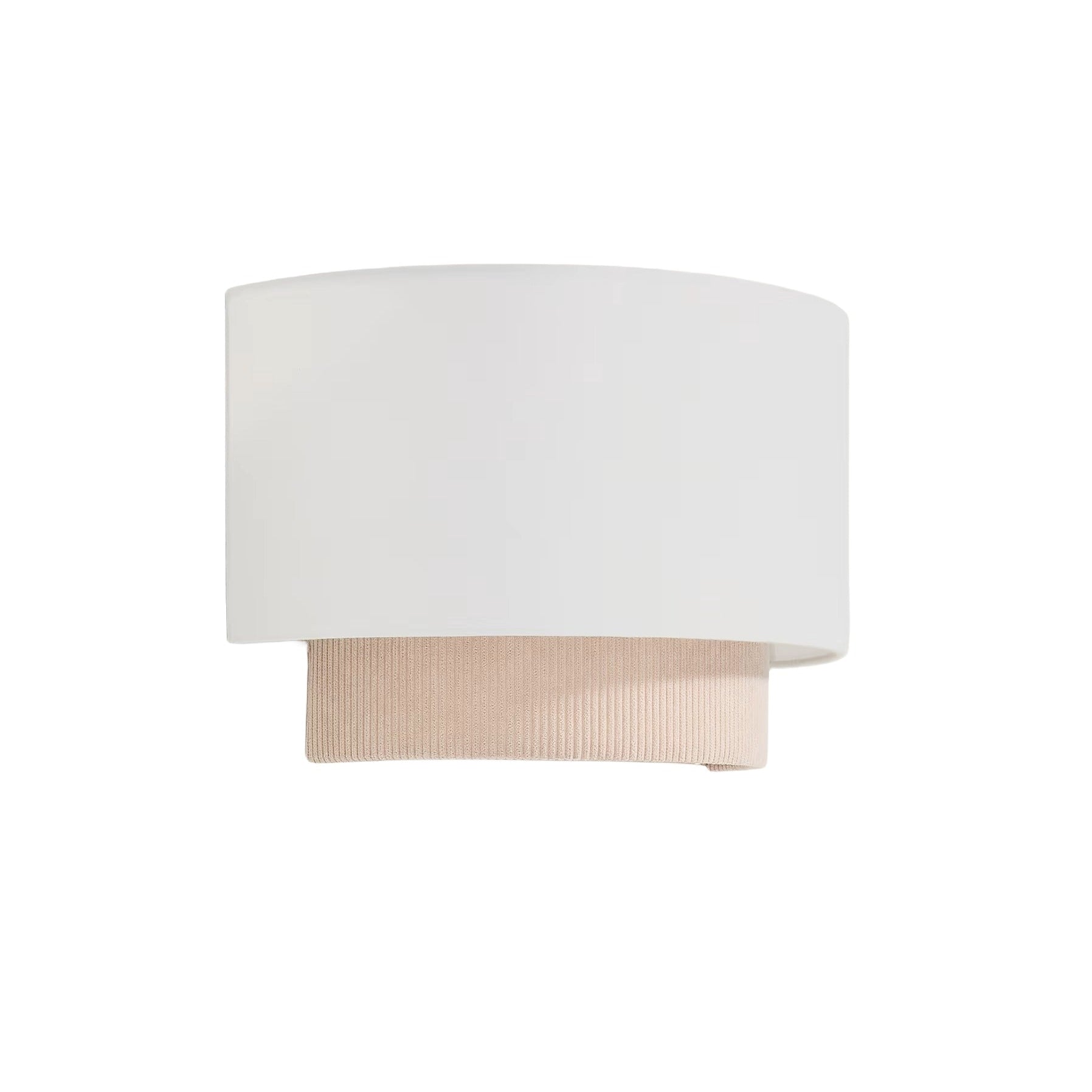 BIANELLA beige wall lamp with white