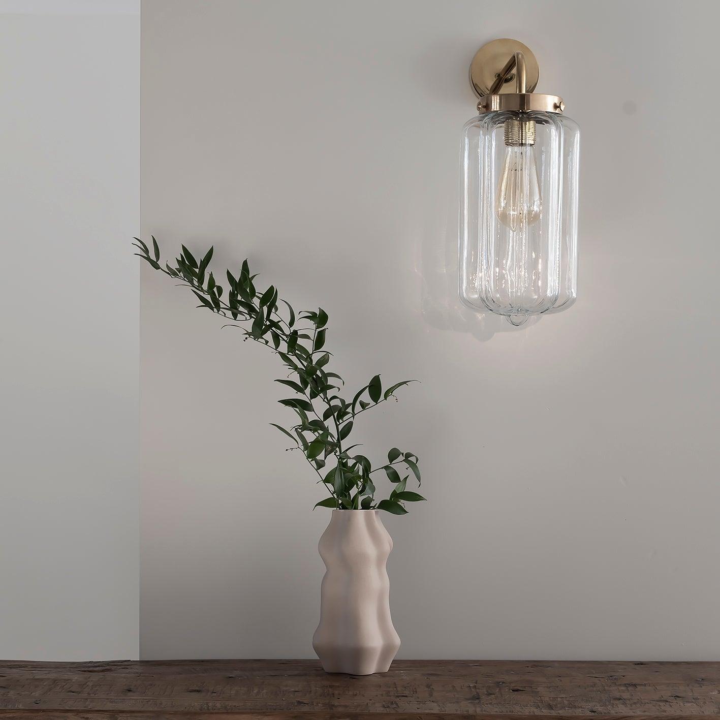 Kinkiet DECO nikiel Embassy Interiors Eye on Design