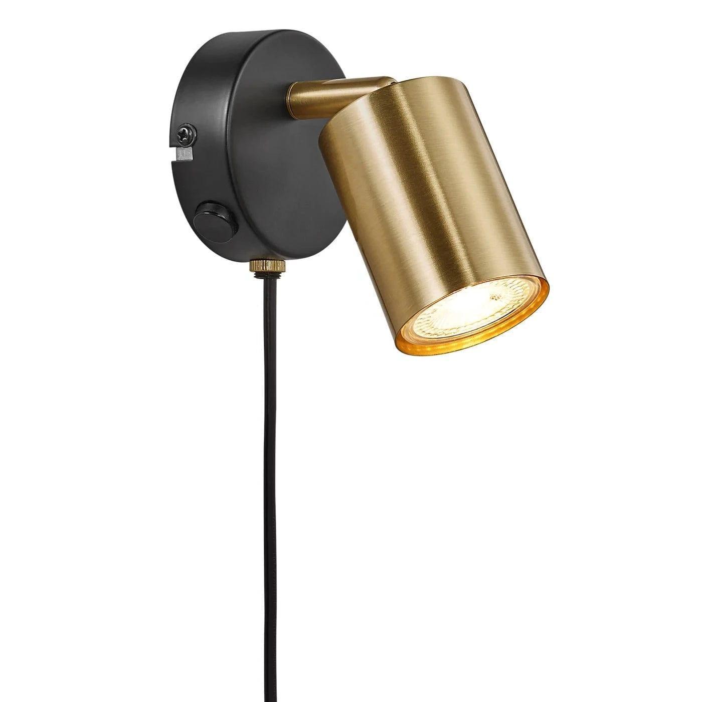 Kinkiet EXPLORE mosiężny Nordlux Eye on Design