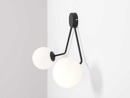 Kinkiet HOLM DUO czarny Artera Eye on Design