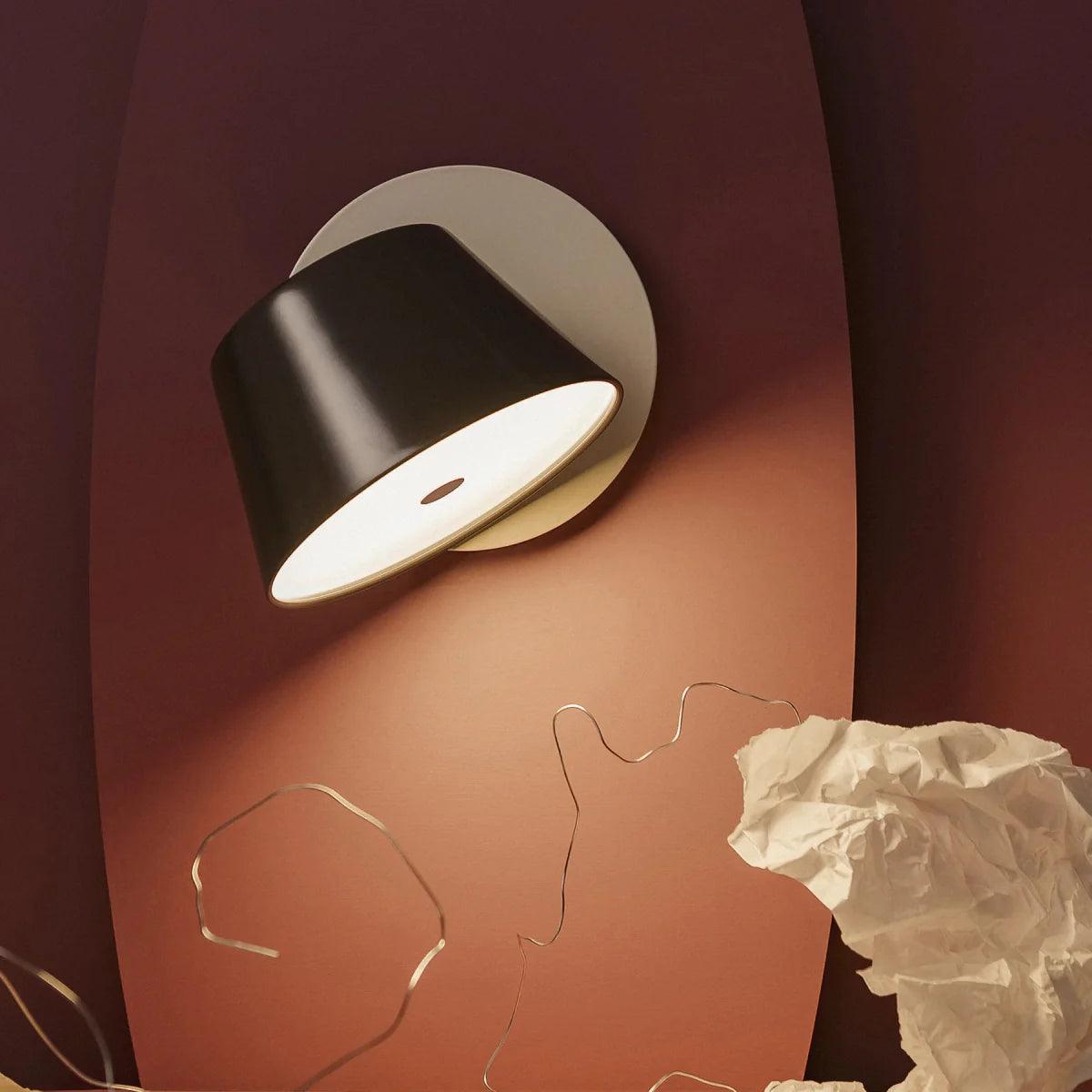 Kinkiet ścienny TAM TAM szary Marset Eye on Design